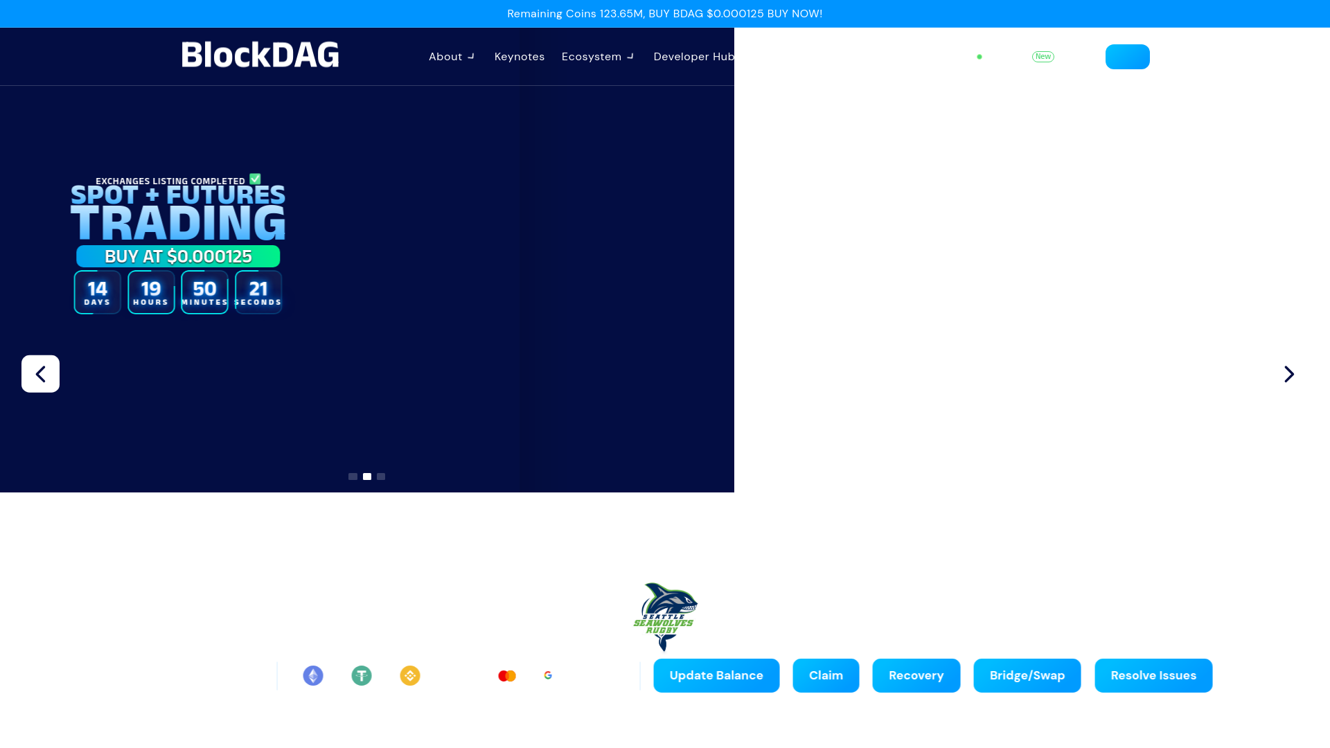 website screenshot of https://app-bdagnetwork.pages.dev/