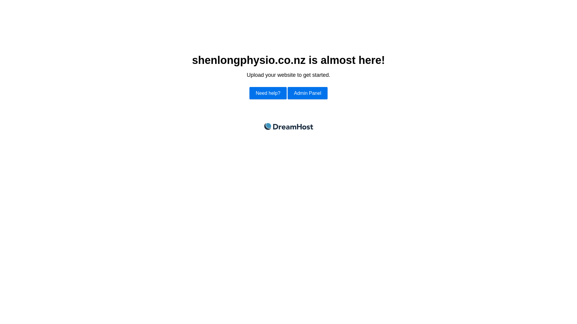 website screenshot of https://shenlongphysio.co.nz/