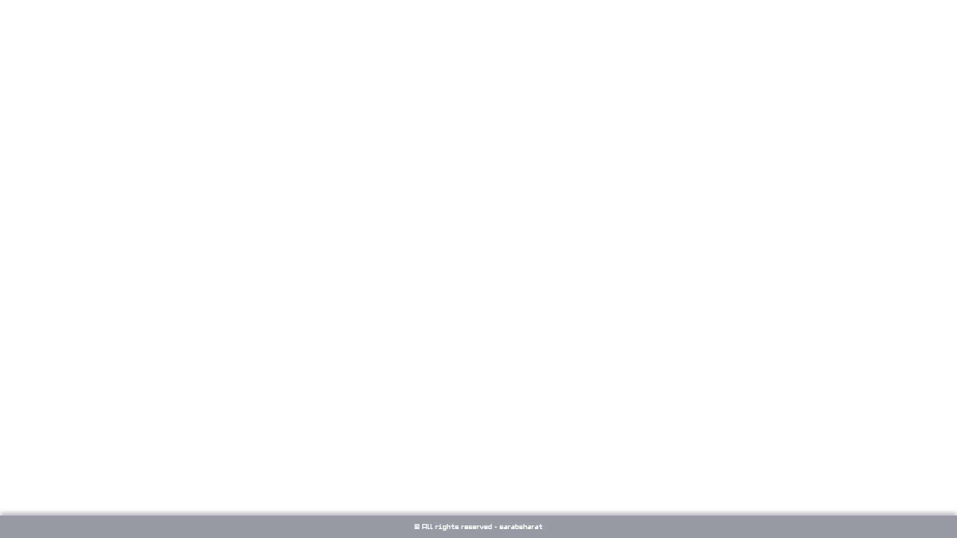 website screenshot of https://bsharat.me/