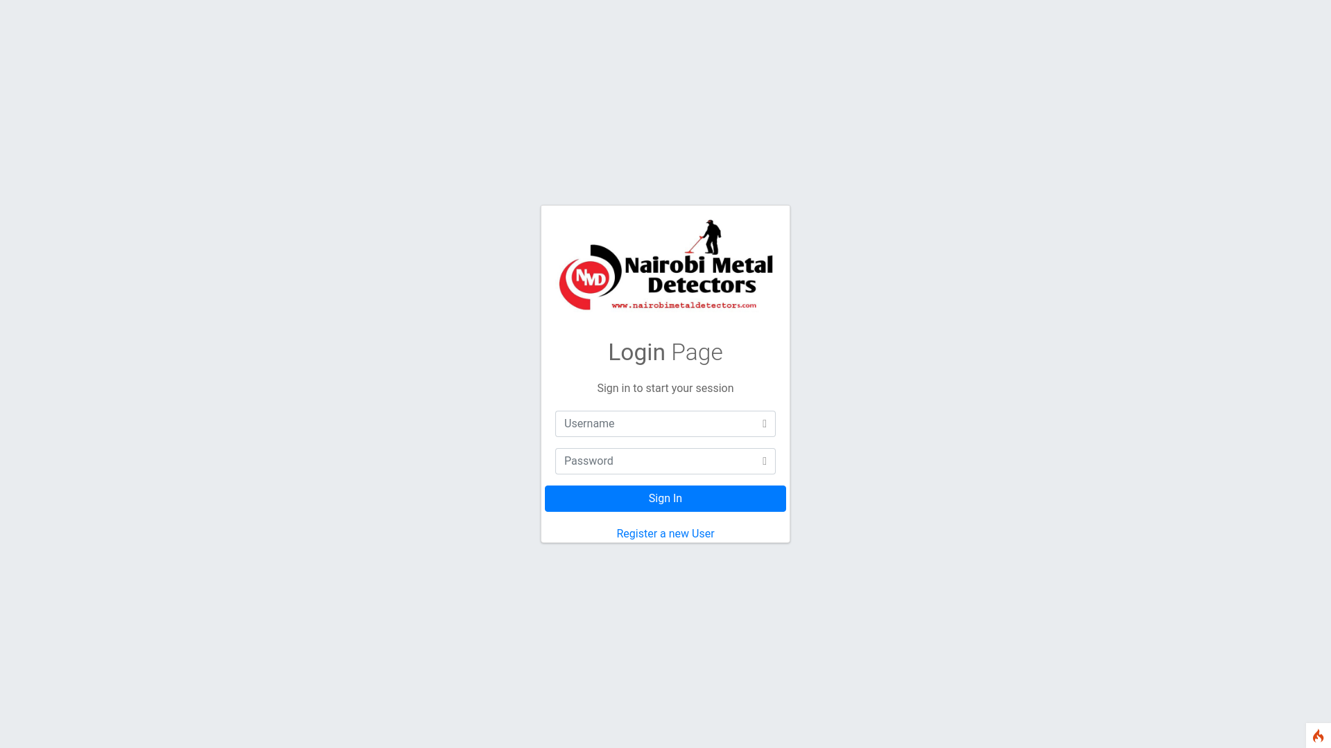 website screenshot of https://nairobimetaldetectors.net/