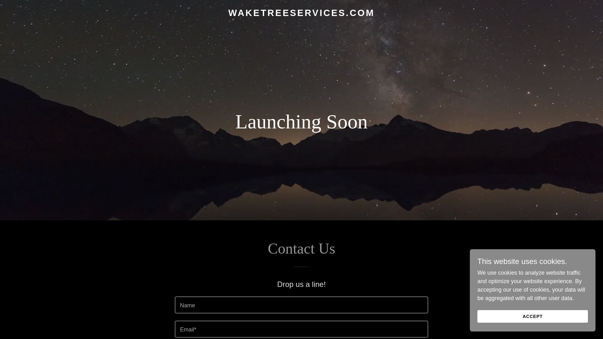 website screenshot of https://waketreeservices.com/