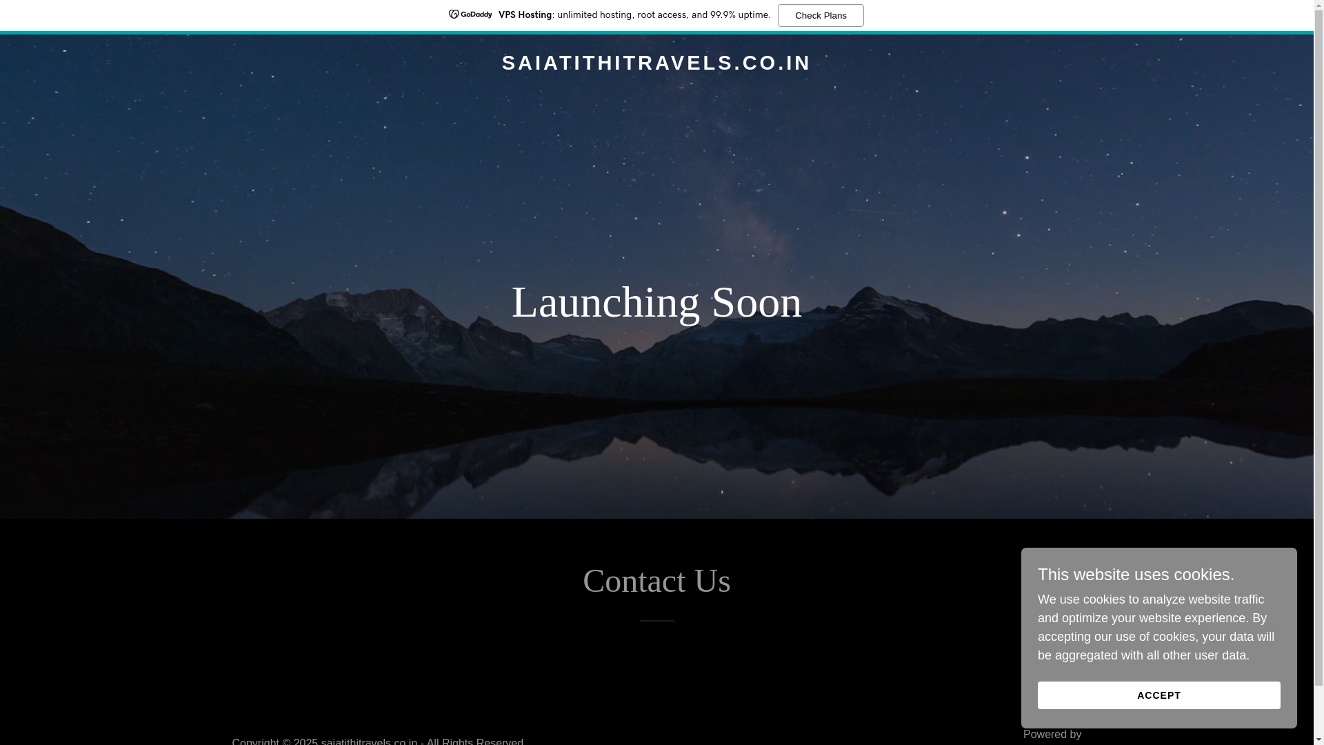website screenshot of https://saiatithitravels.co.in/