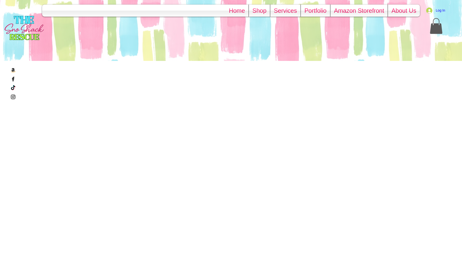 website screenshot of https://thesnoshackrescue.com/