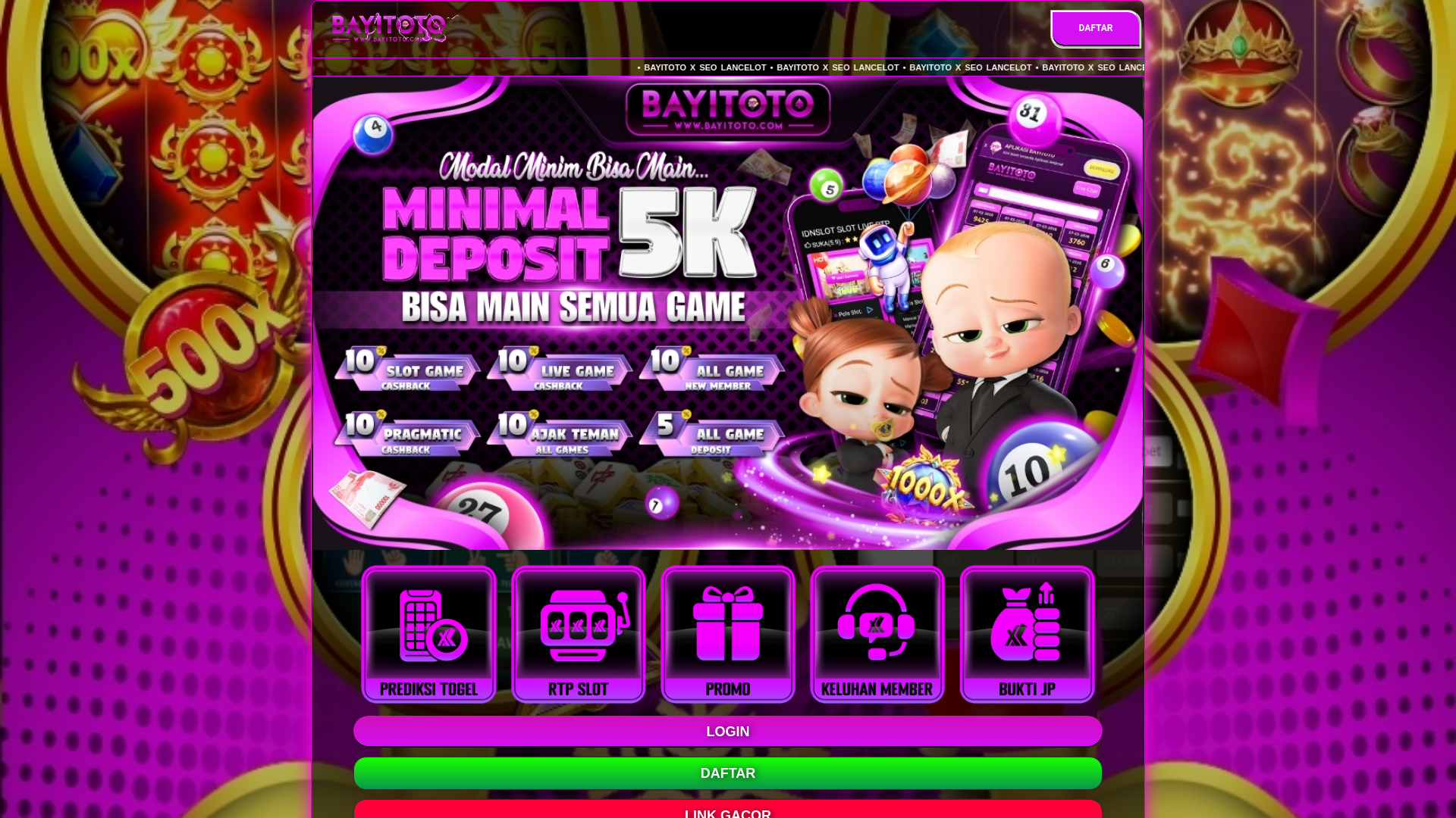 website screenshot of https://kekuatan-superextra.pages.dev/