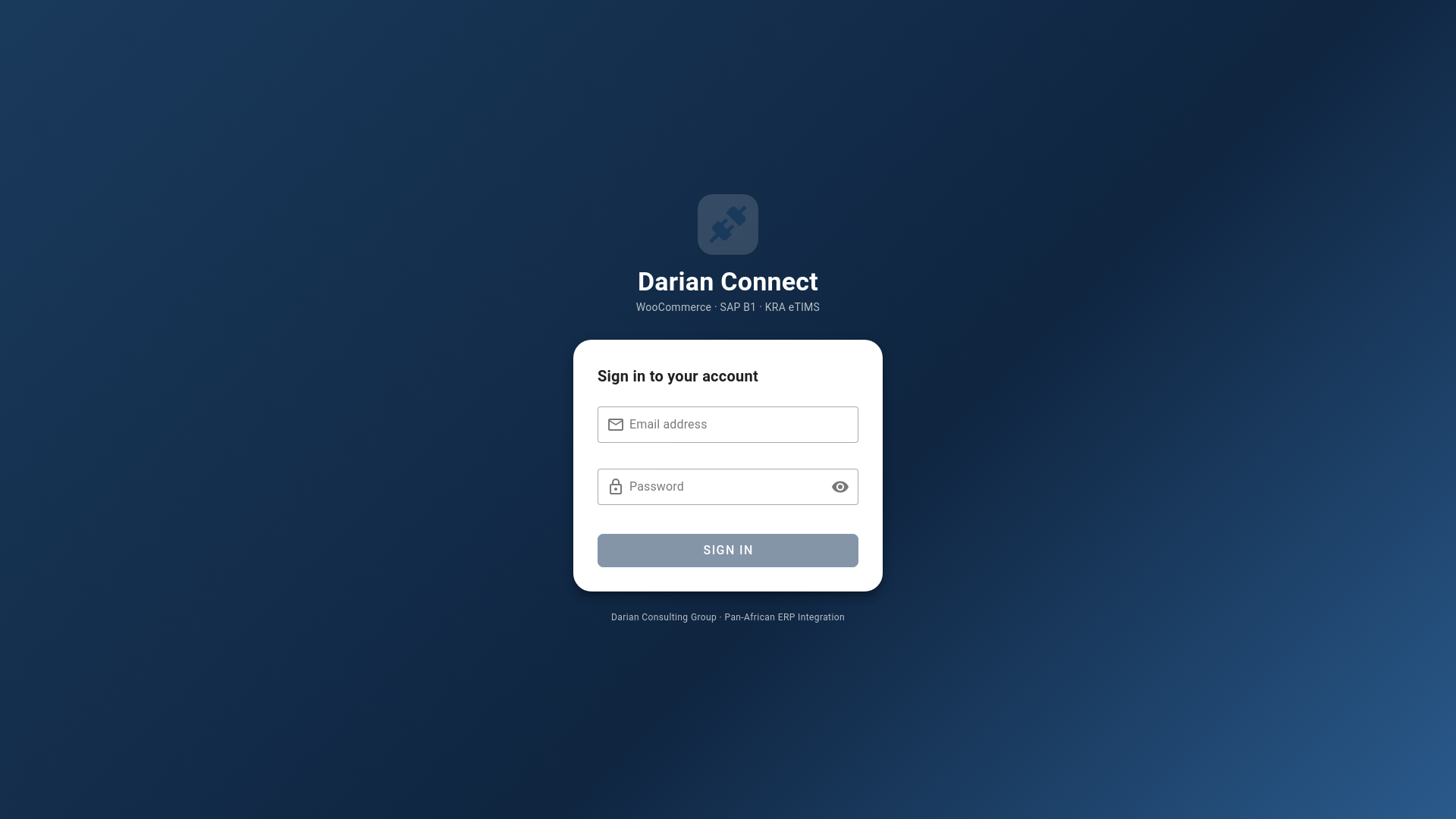 website screenshot of https://darian-connect.pages.dev/