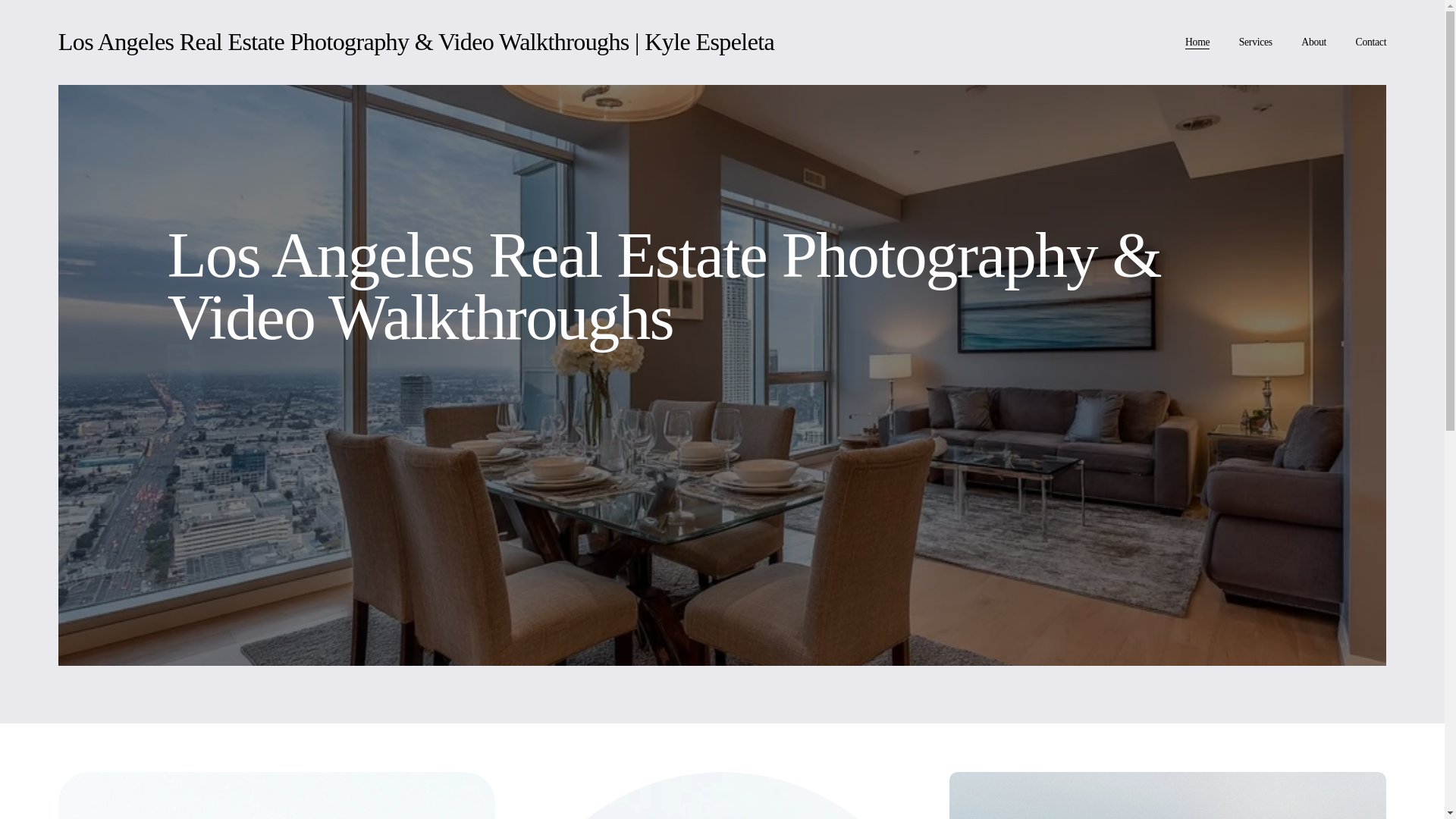 website screenshot of https://larealestateimagery.com/