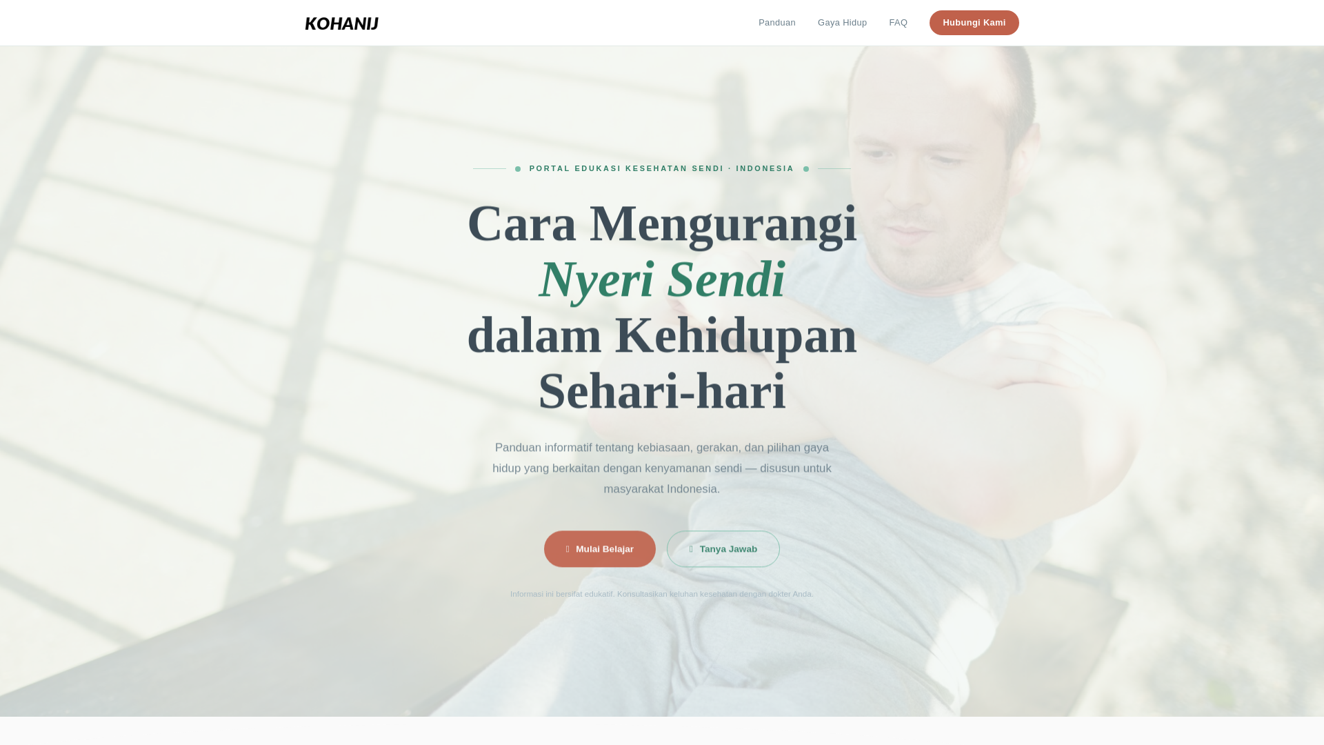 website screenshot of https://kohanij.shop/