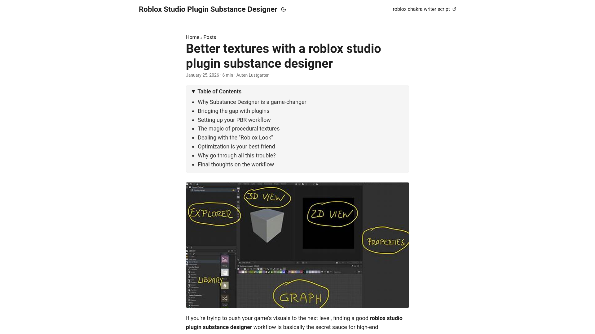 website screenshot of https://roblox-studio-plugin-substance-designer.pages.dev/