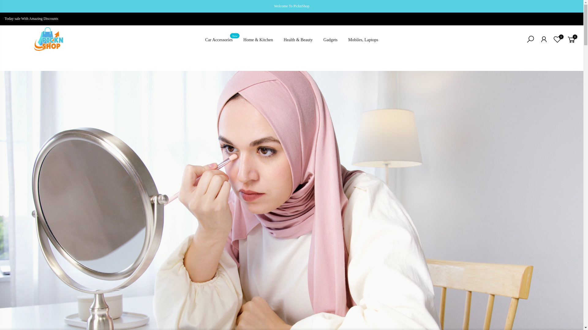 website screenshot of https://picknpro.shop/