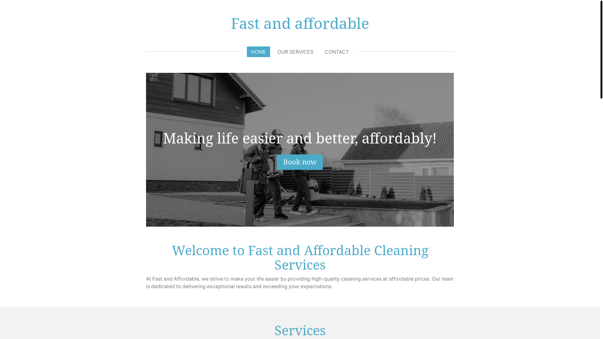 website screenshot of https://fast-and-affordable.com/