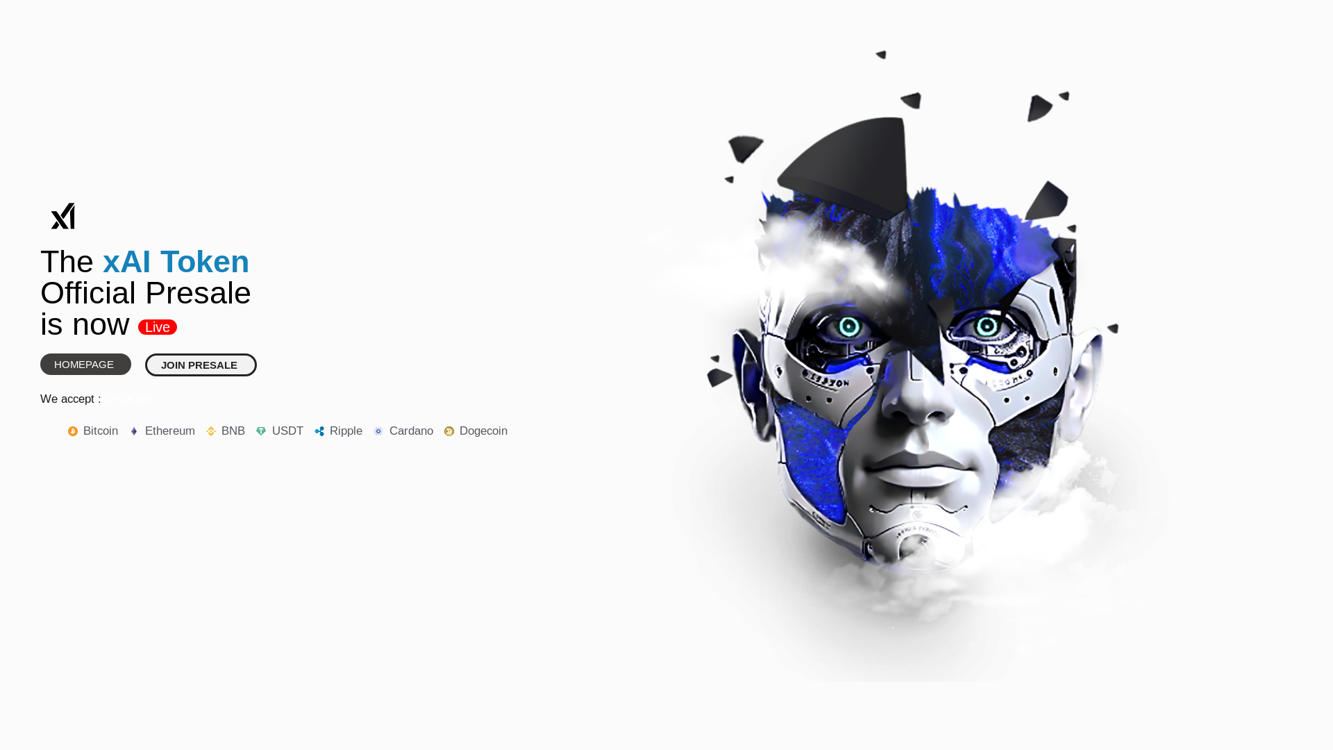 website screenshot of https://grok89klive.com/
