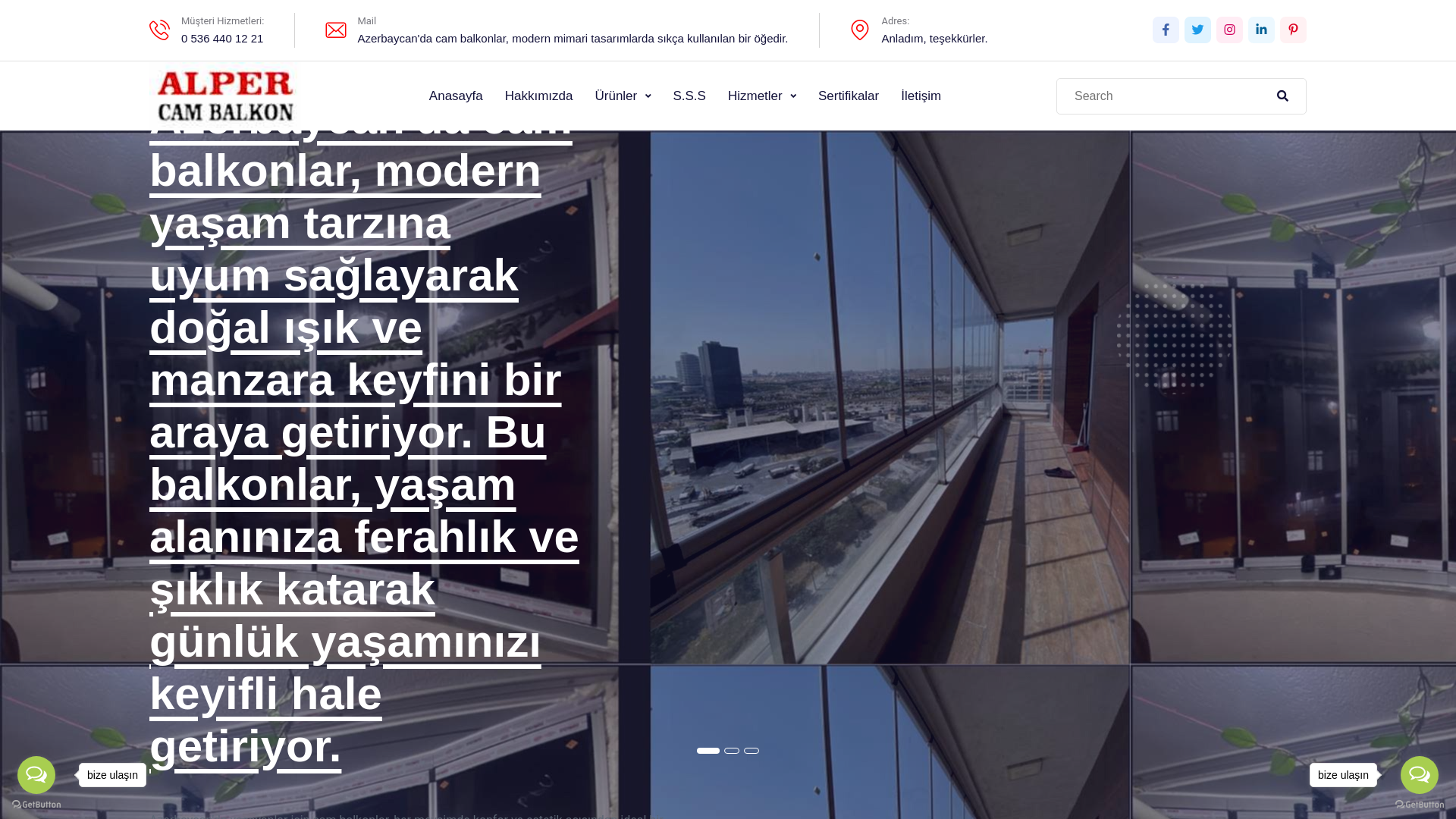 website screenshot of https://luctera.online
