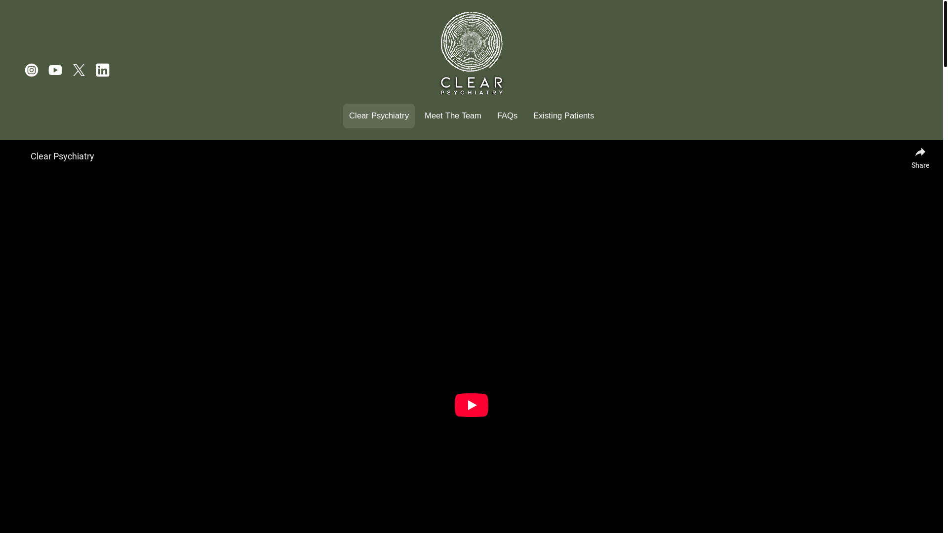 website screenshot of https://clear-psychiatrists.com/