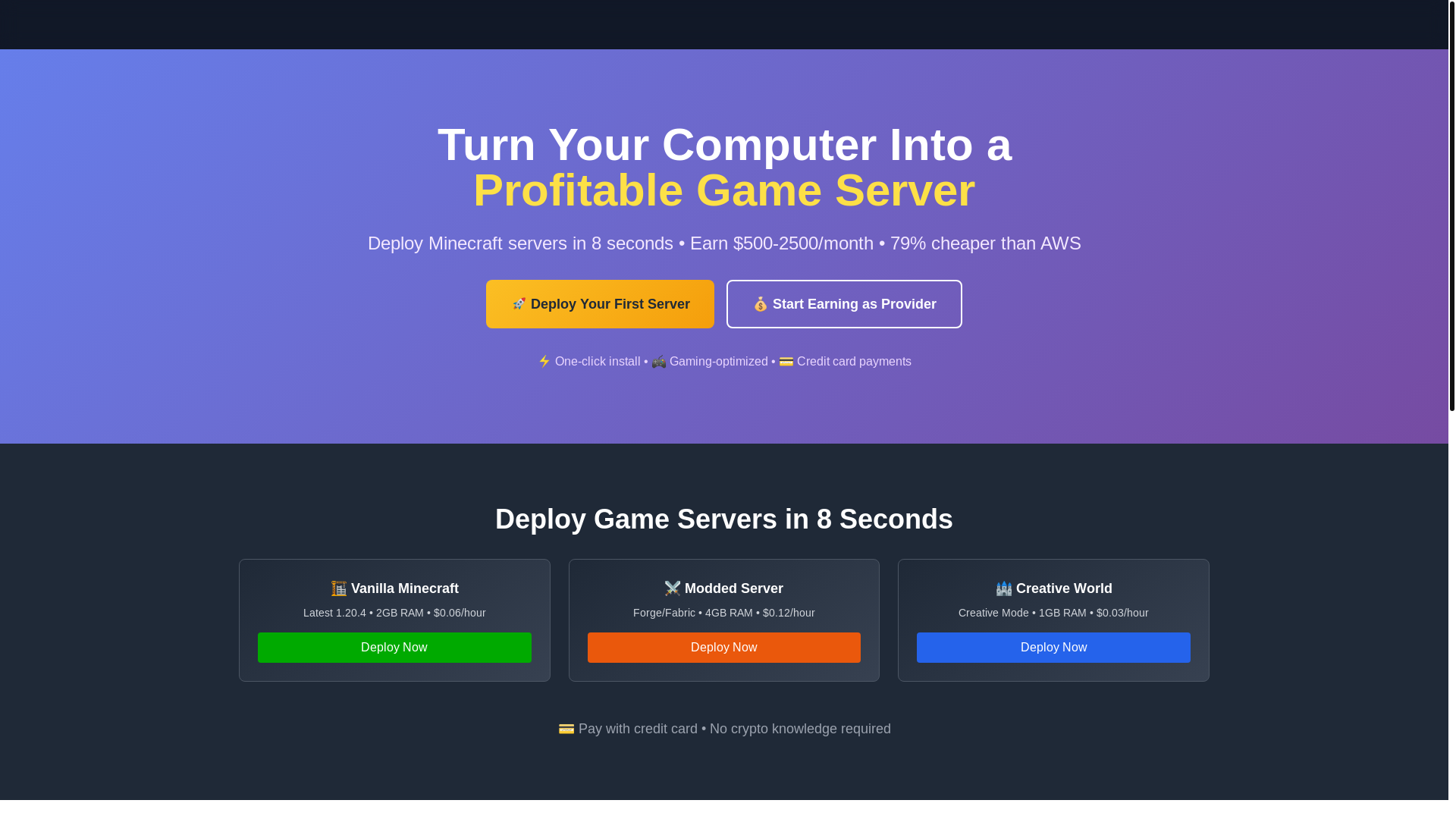 website screenshot of https://cloudular.xyz