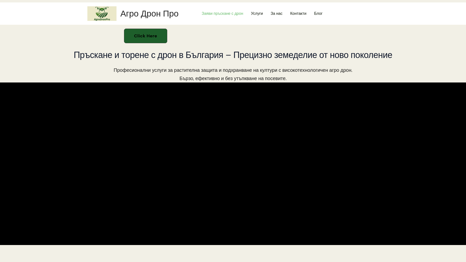 website screenshot of https://agrodronpro.bg/