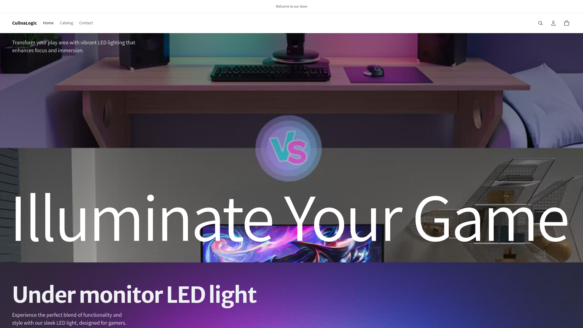 website screenshot of https://culinalogic.store/