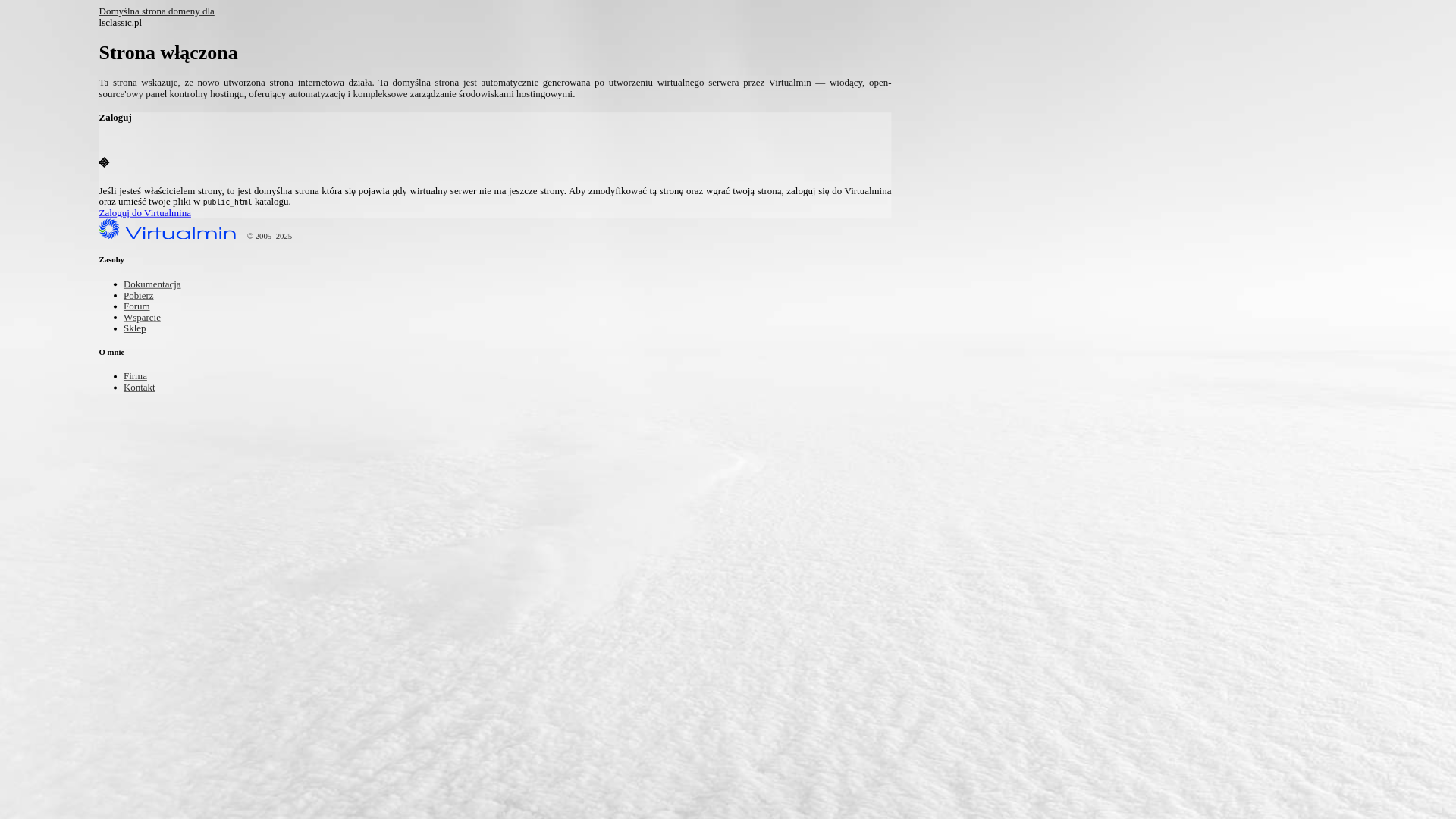website screenshot of https://lsclassic.pl/