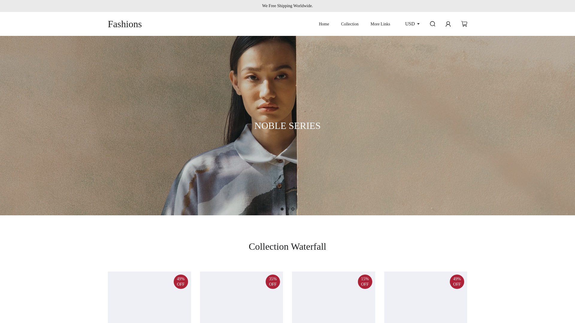 website screenshot of https://eu.lidls-bazaars.com/