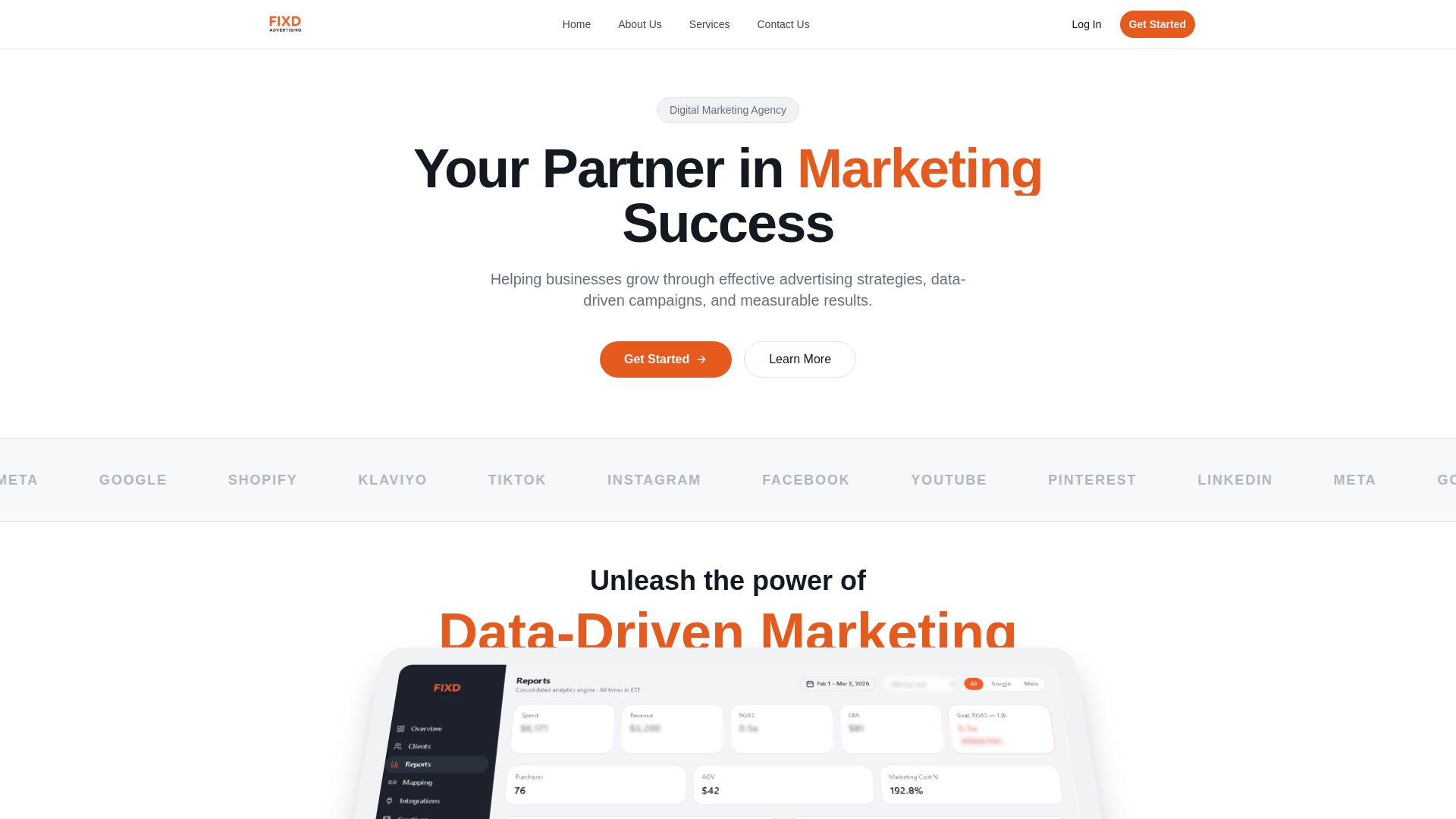 website screenshot of https://fixdlandingpage.pages.dev/