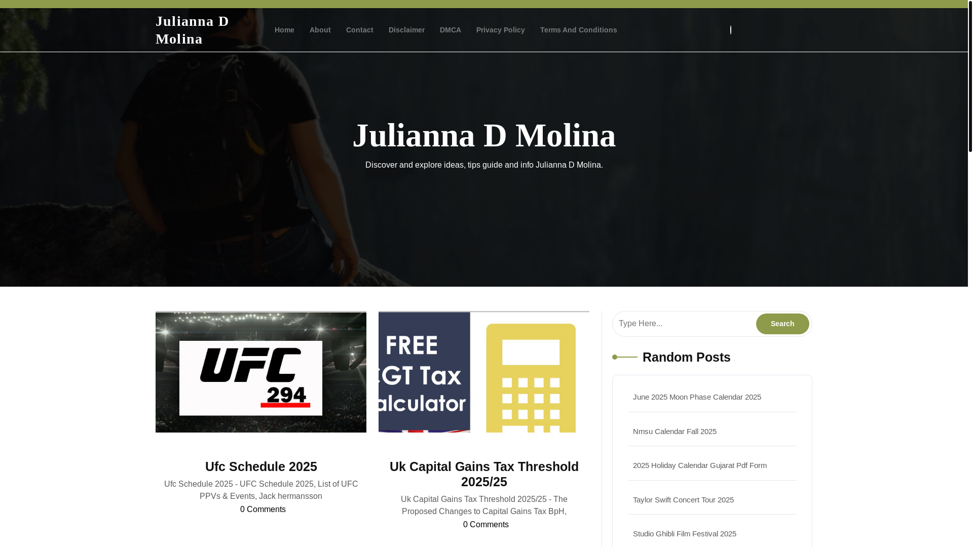 website screenshot of https://juliannadmolinac.pages.dev/