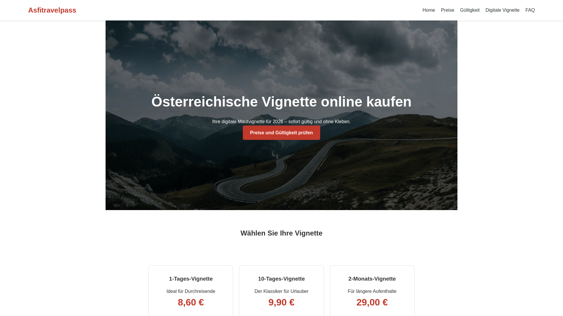 website screenshot of https://asfitravelpass.site/