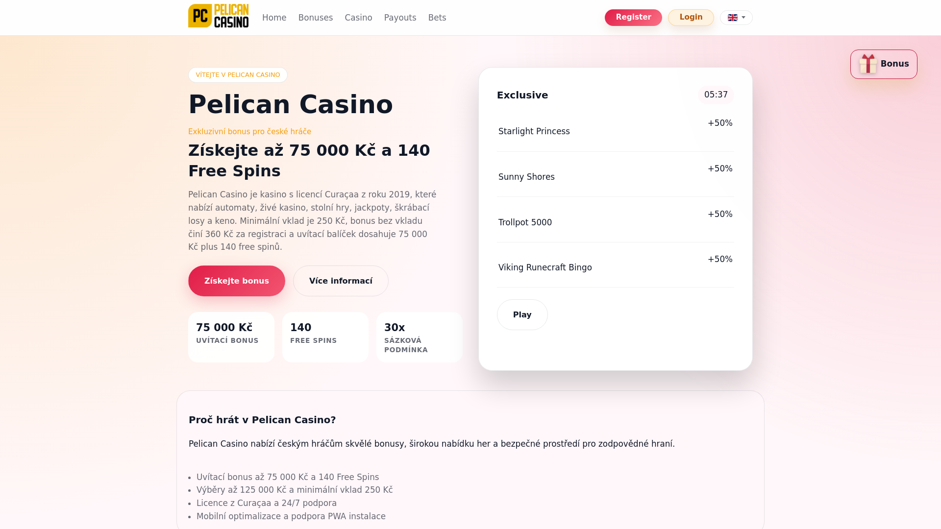 website screenshot of https://pelican-cz-4.pages.dev/
