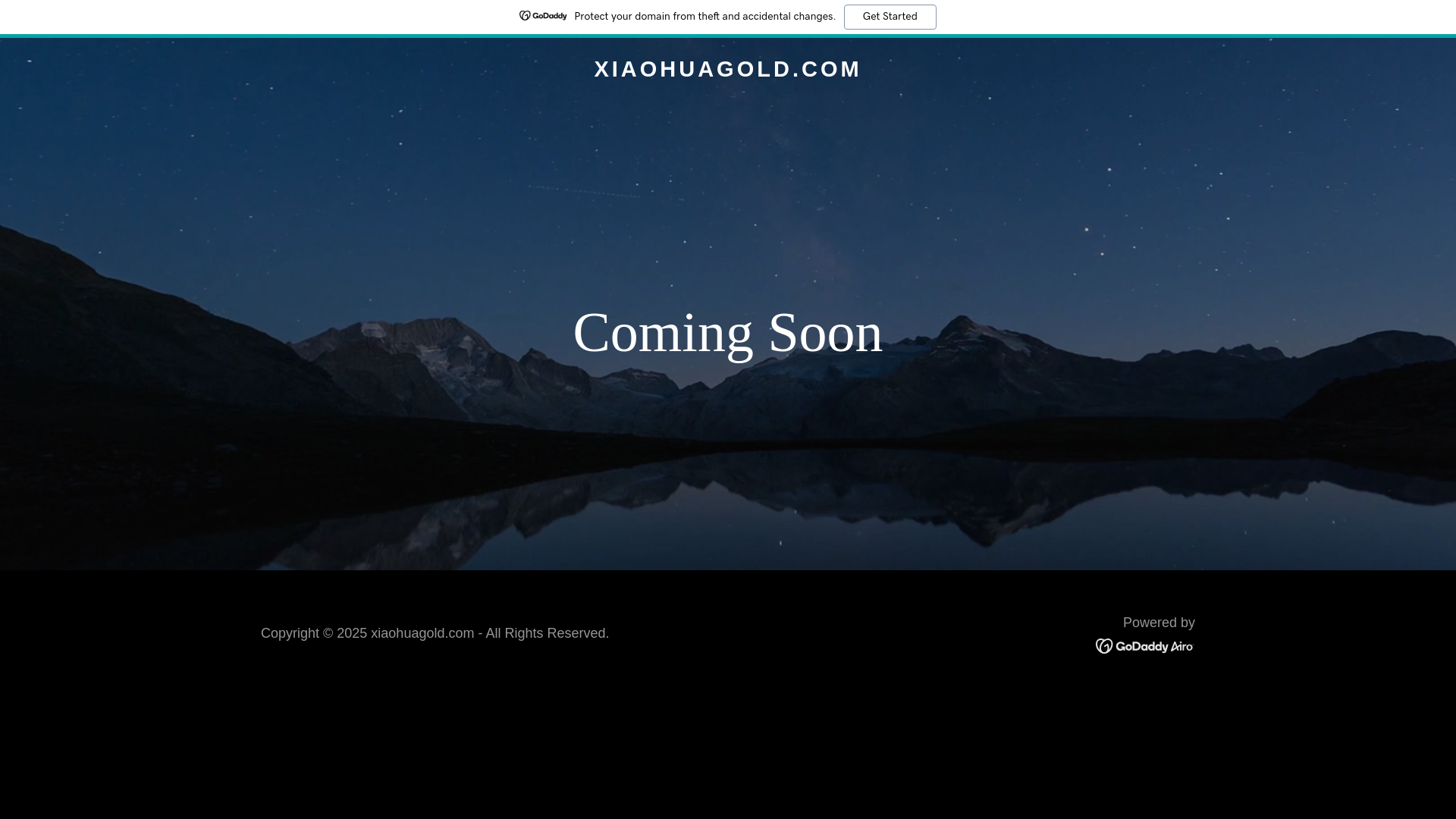 website screenshot of https://xiaohuagold.com/