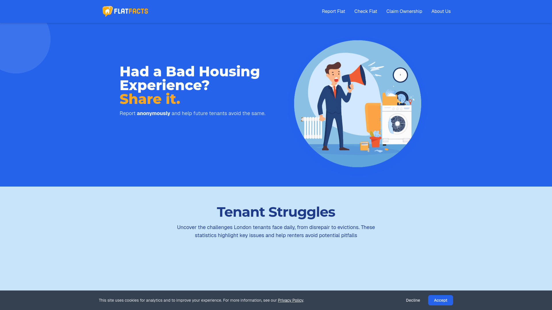 website screenshot of https://flatfacts-prod.pages.dev/