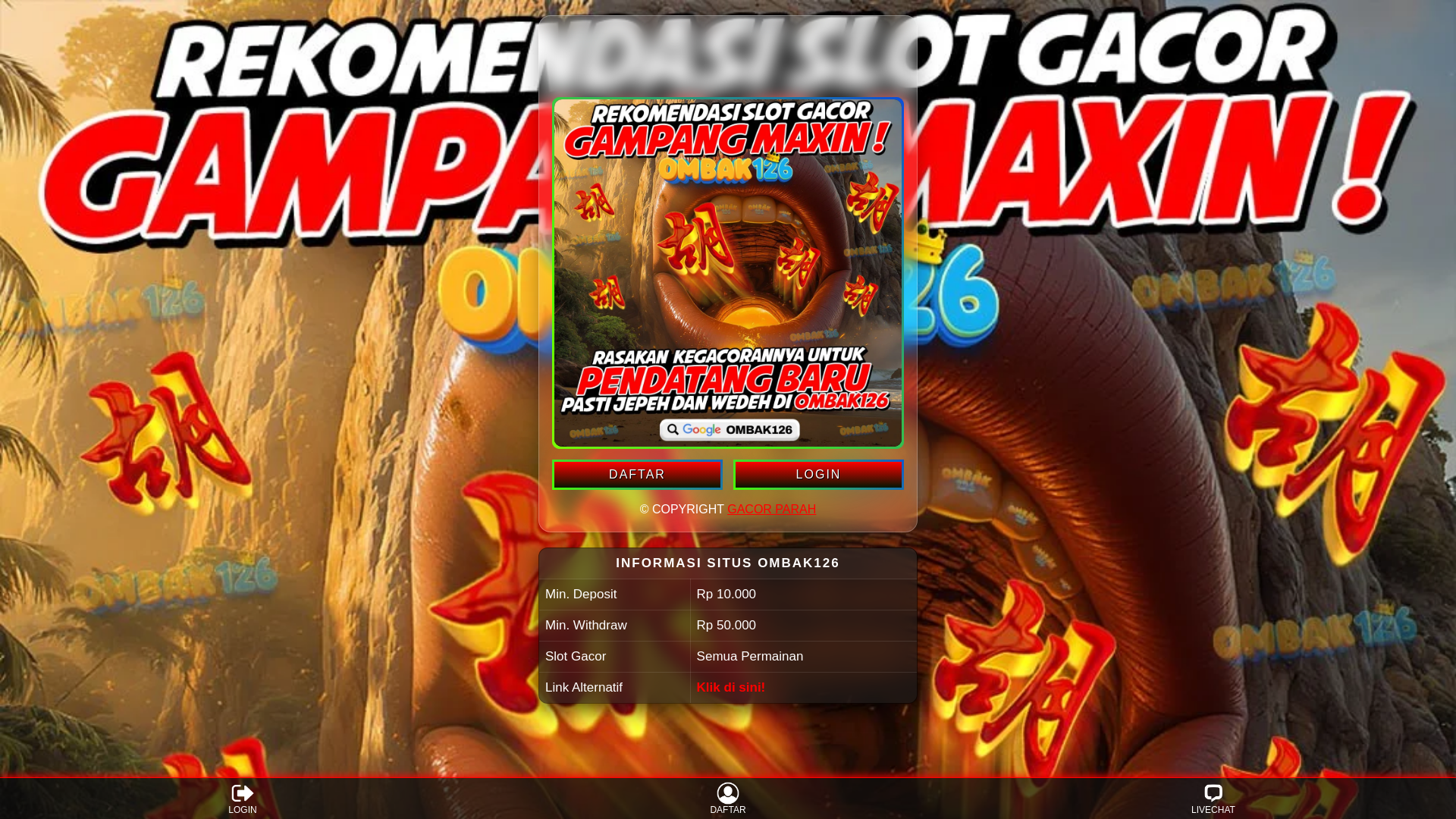 website screenshot of https://sianah-ombak126.pages.dev/