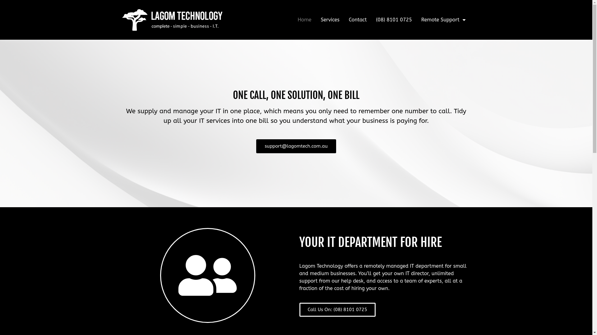 website screenshot of https://lagomtec.com.au/