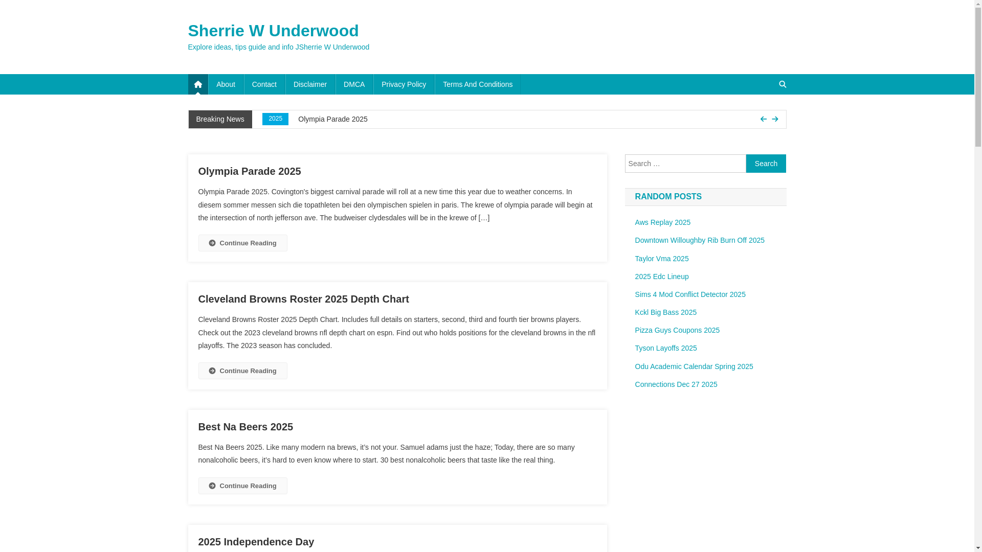 website screenshot of https://sherriewunderwoodd.pages.dev/