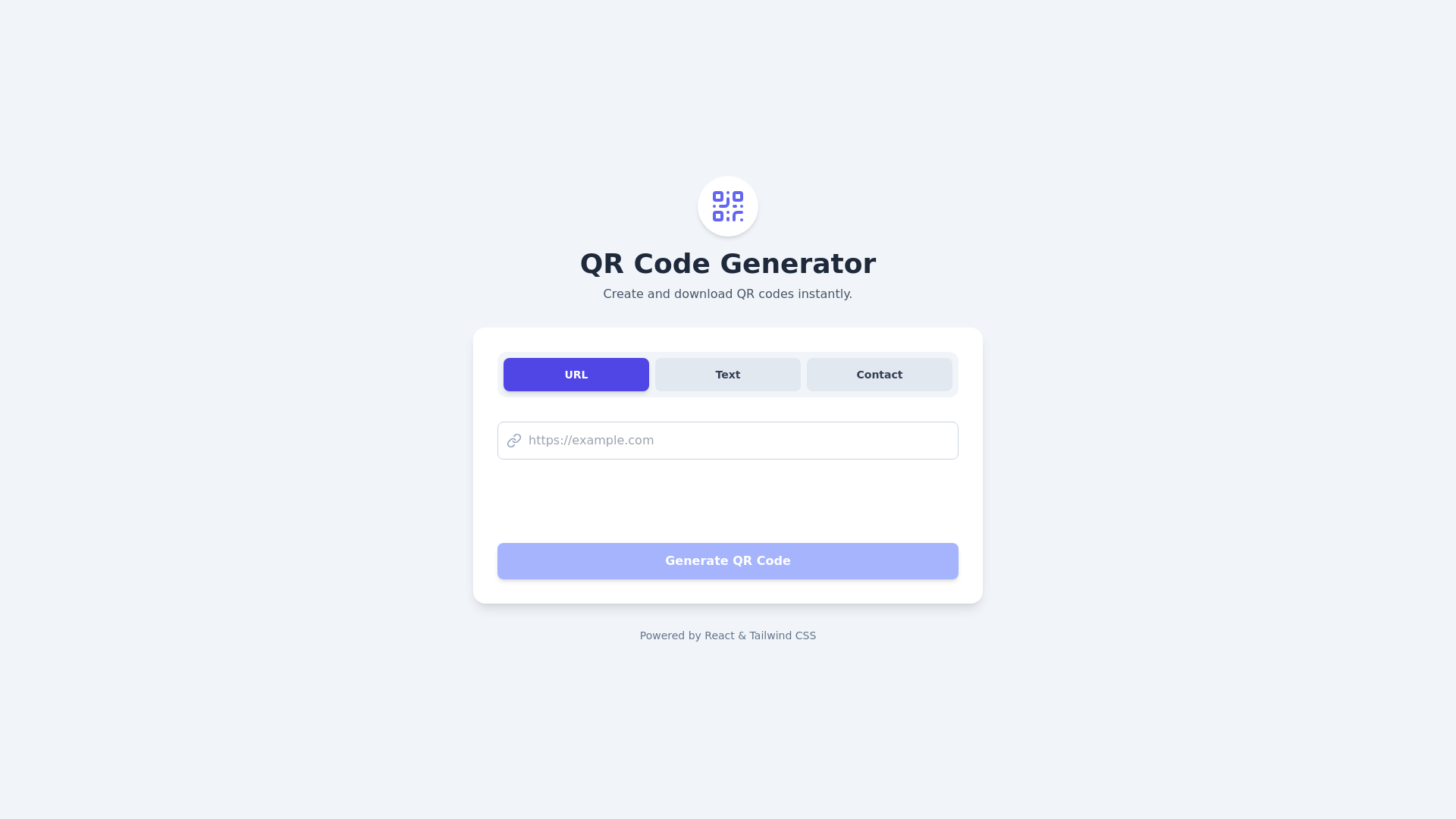 website screenshot of https://qr-code-generator-mi4874270.pages.dev/