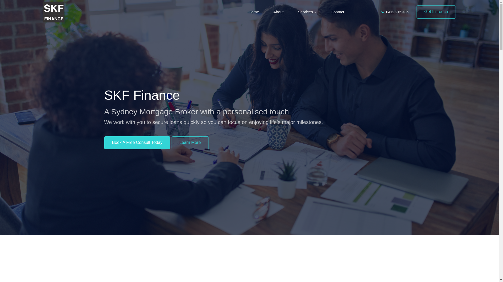 website screenshot of https://skffinance.online/