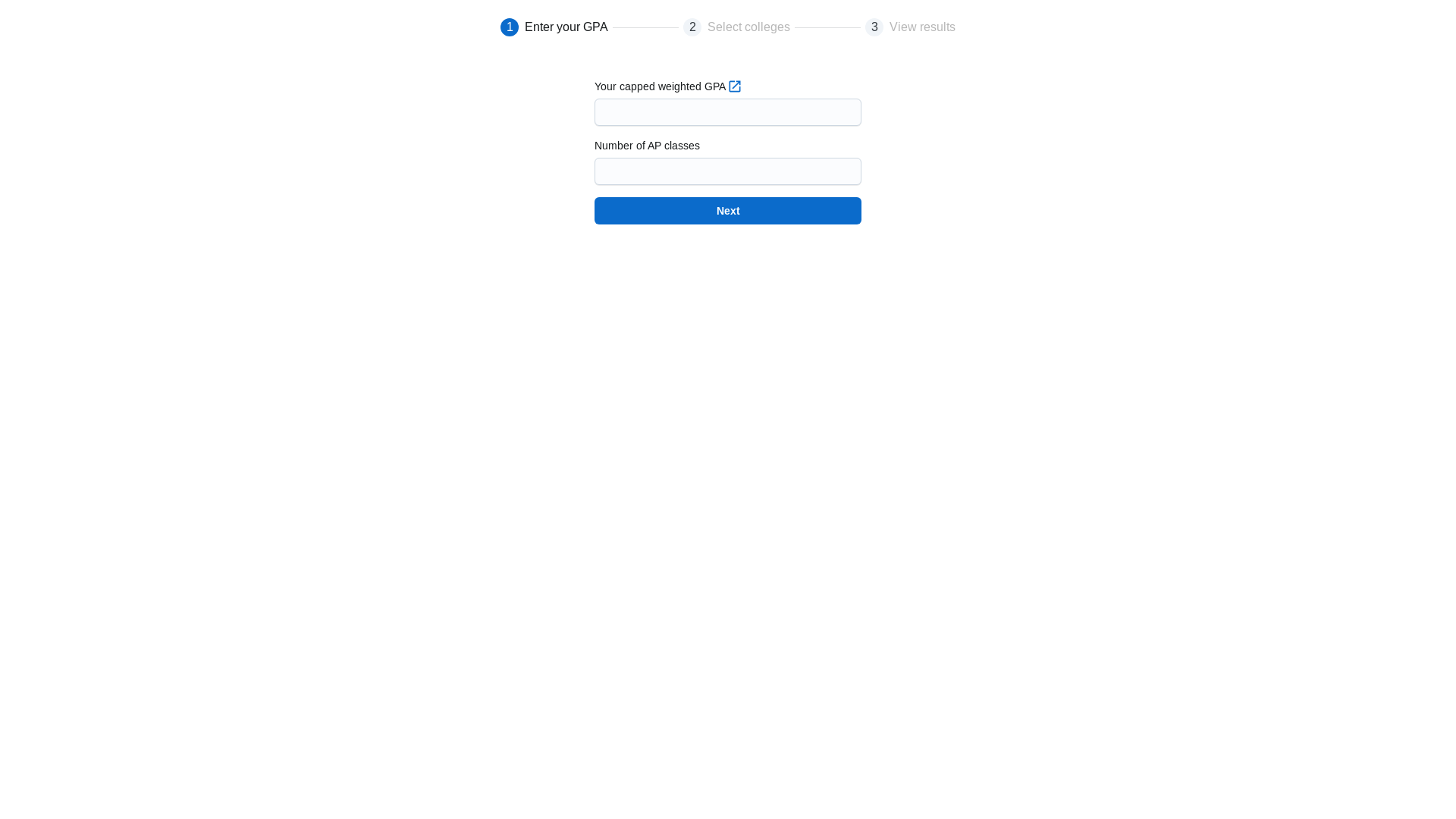website screenshot of https://uc-admissions-chances.pages.dev/