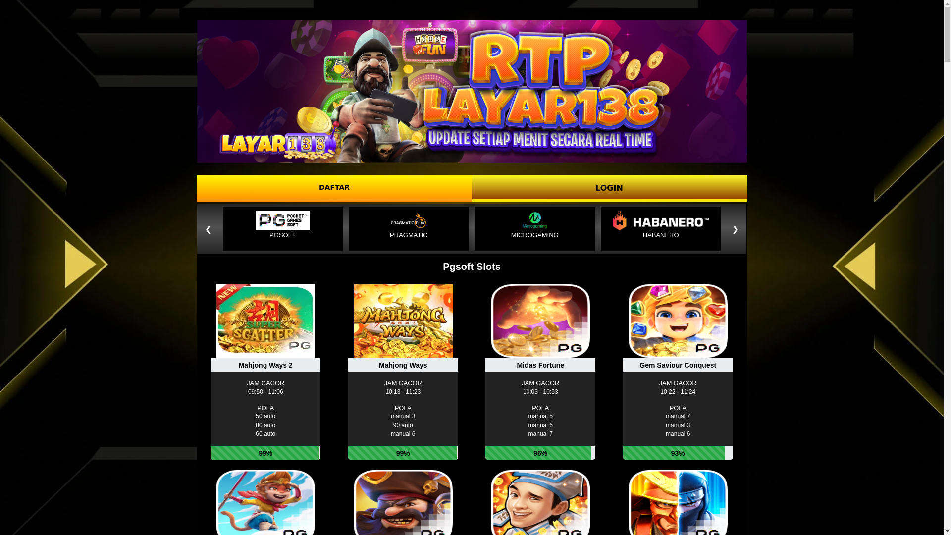 website screenshot of https://dilayar138rtp.sbs/