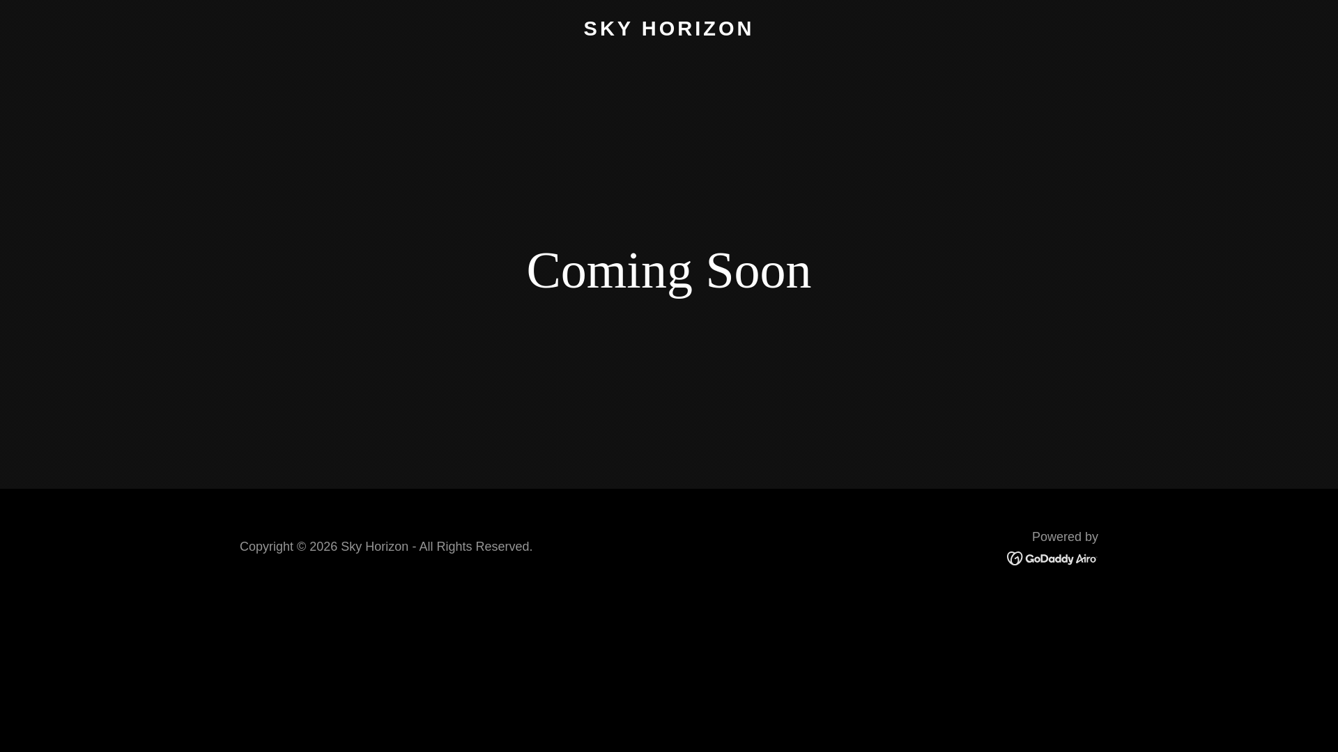 website screenshot of https://skyhorizon.com.au/