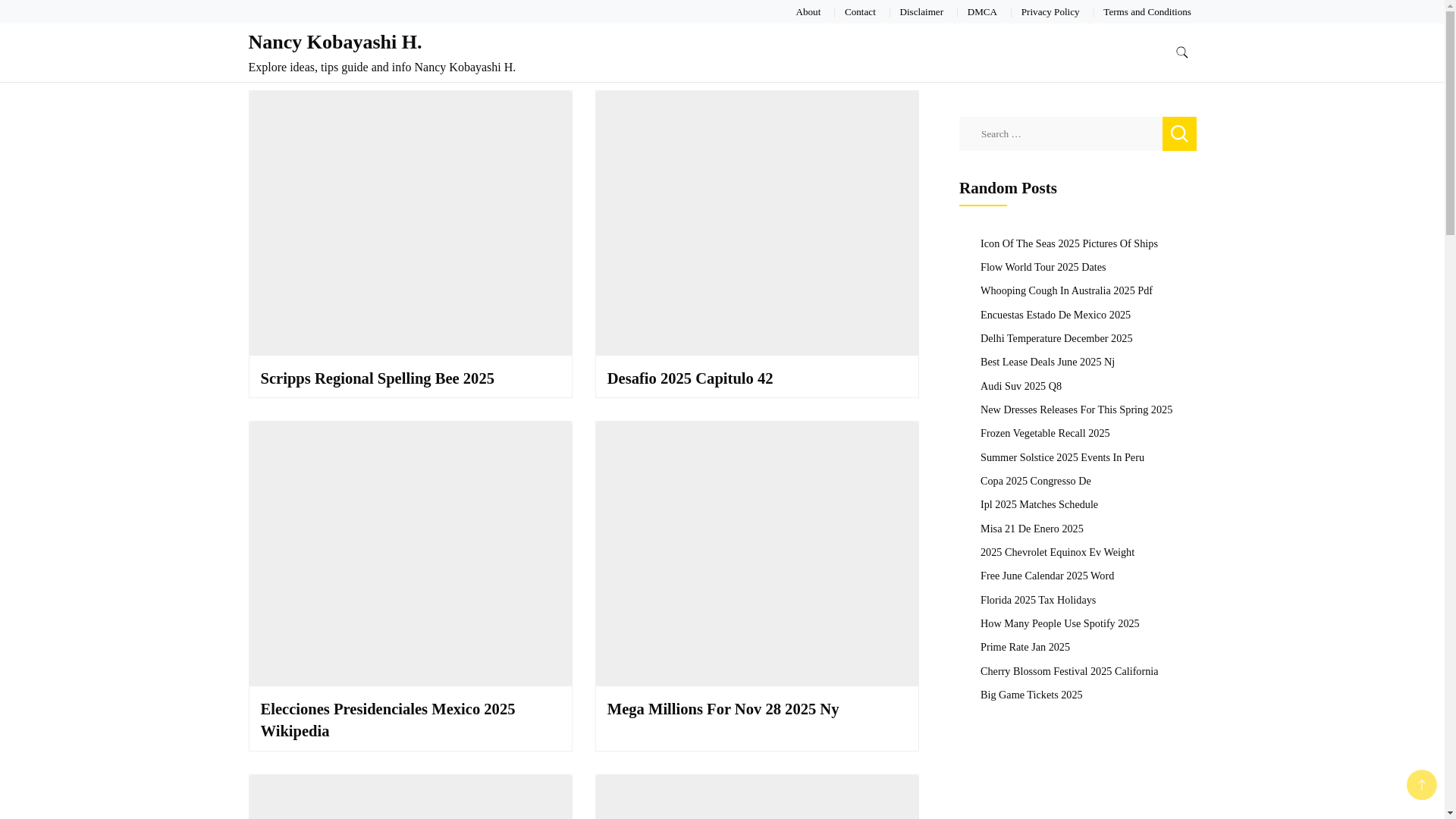 website screenshot of https://nancykobayashih.pages.dev/