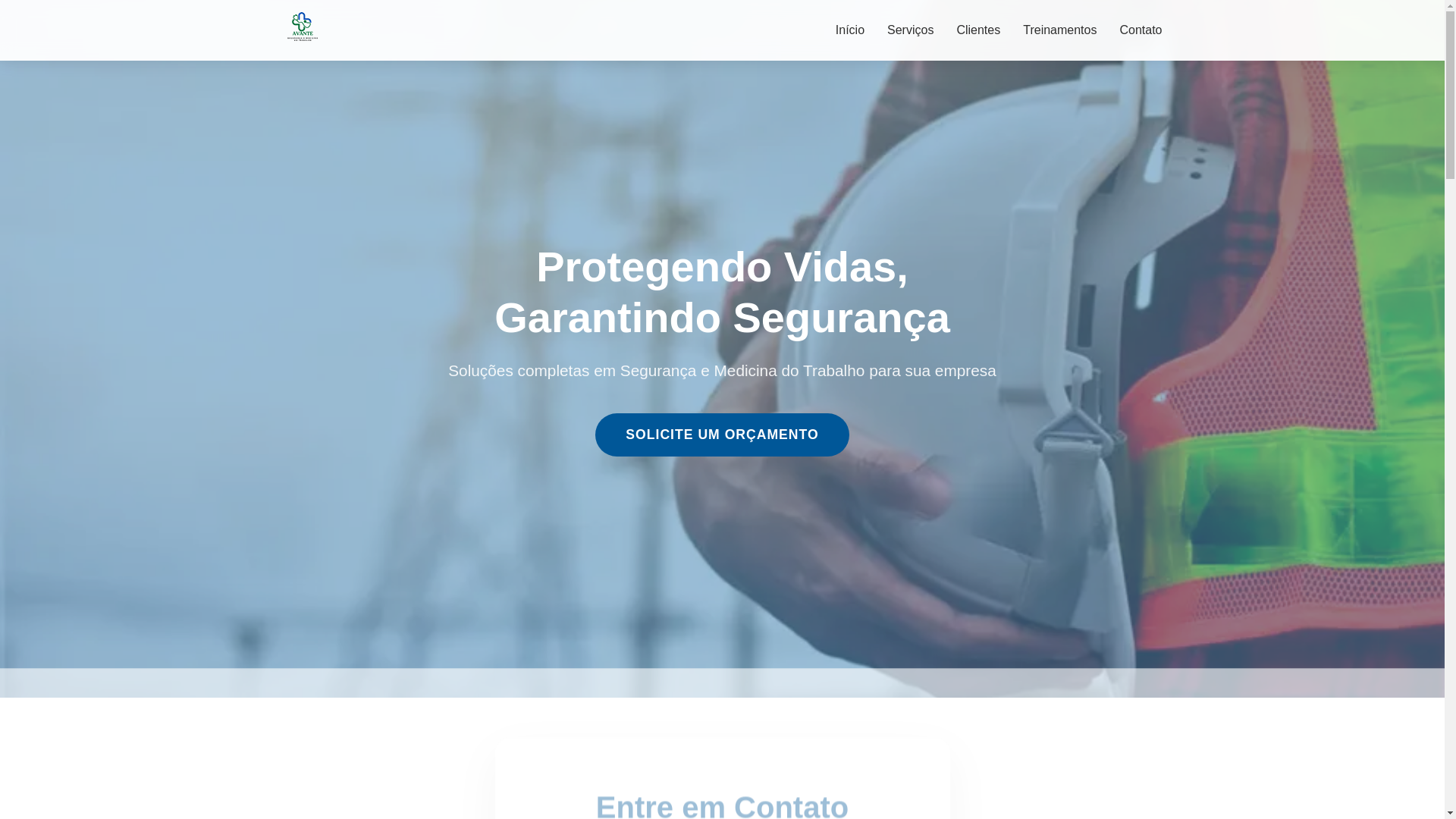 website screenshot of https://avantesegmed.com.br/