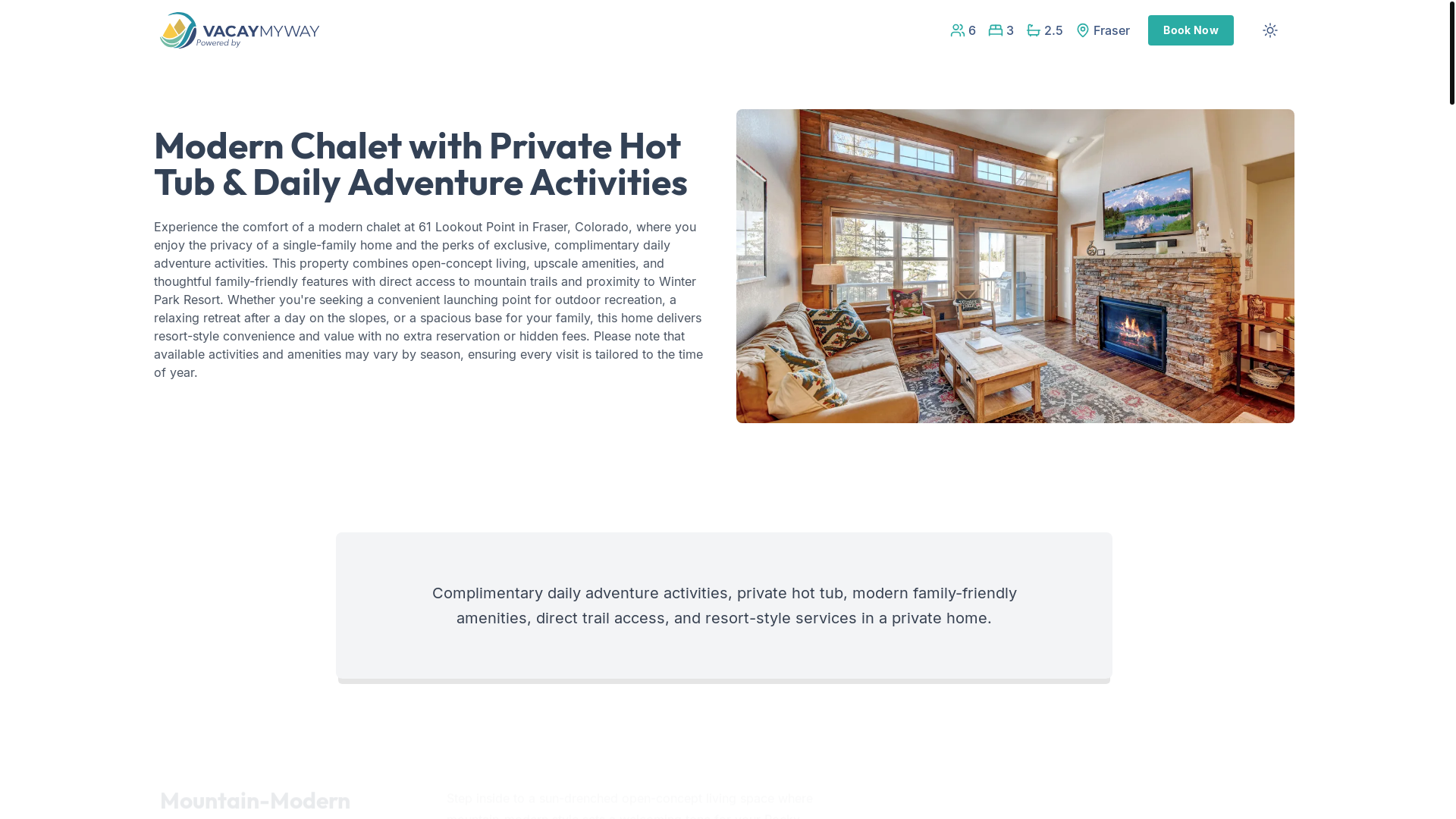 website screenshot of https://rendezvoushottub.house/