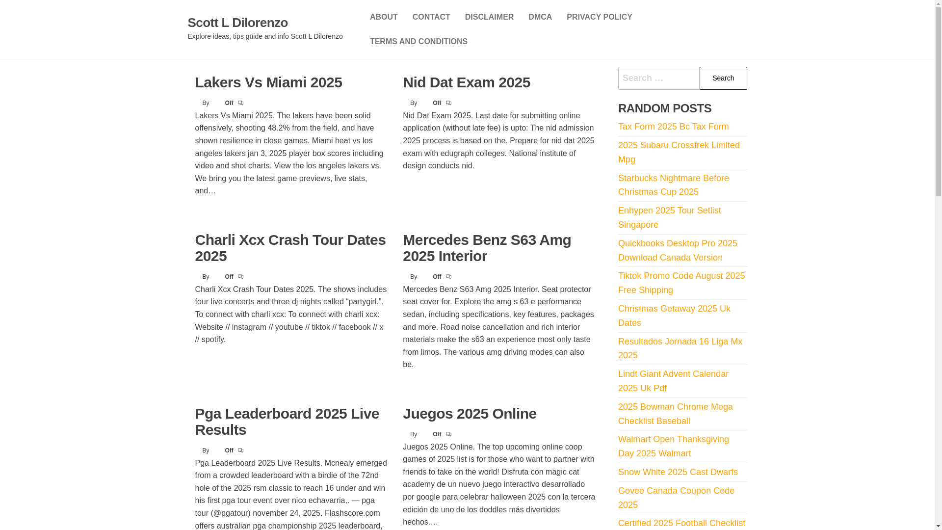 website screenshot of https://scottldilorenzov.pages.dev/
