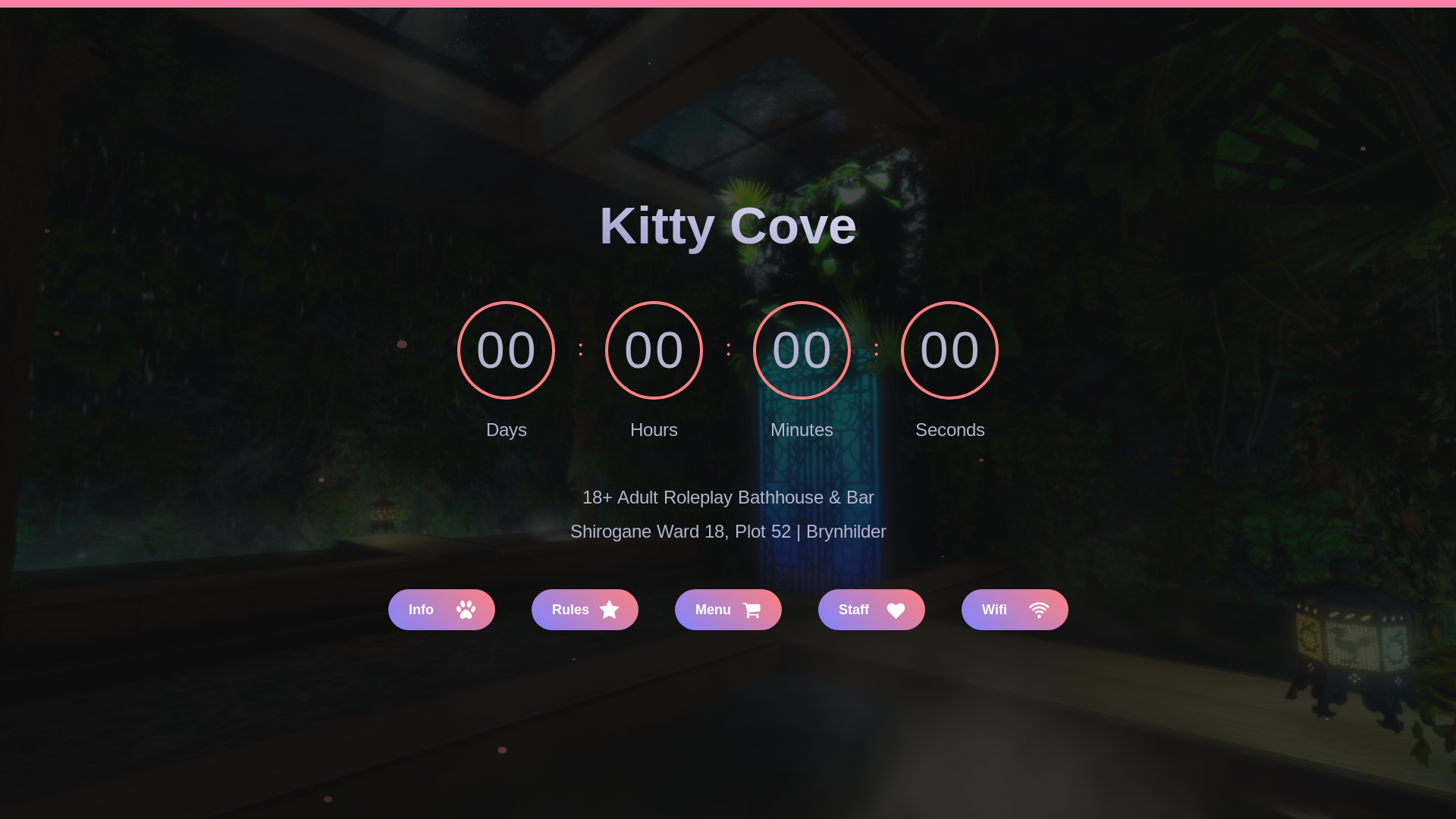 website screenshot of https://kittycoveonsen.carrd.co/