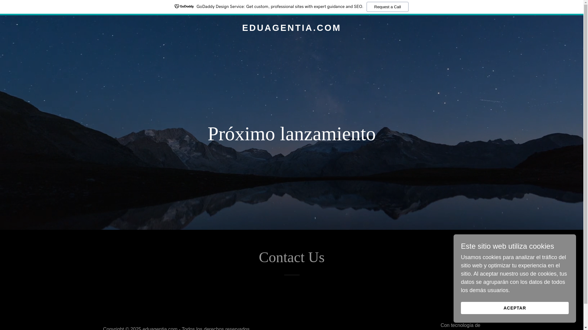 website screenshot of https://eduagentia.com/