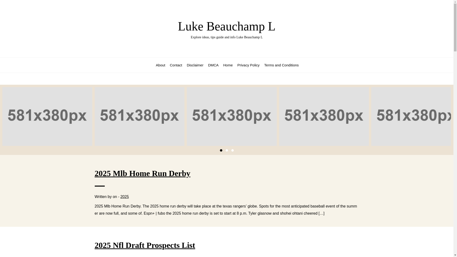 website screenshot of https://lukebeauchampl.pages.dev/
