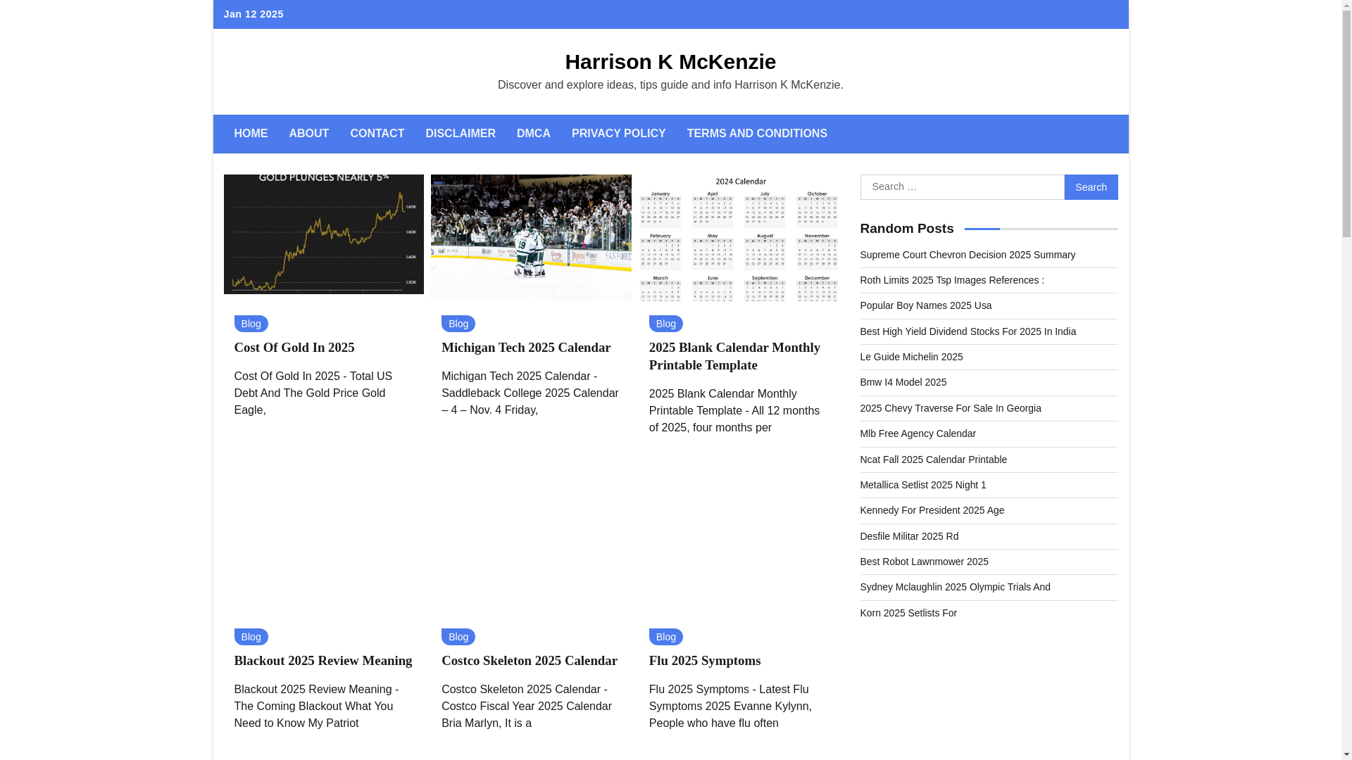 website screenshot of https://harrisonkmckenzie.pages.dev/