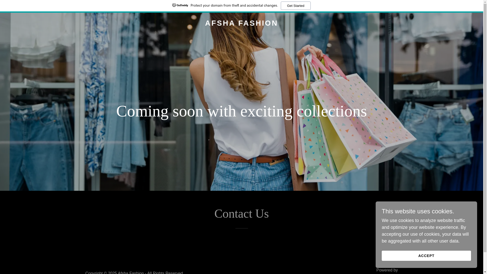 website screenshot of https://afshafashionbd.com/