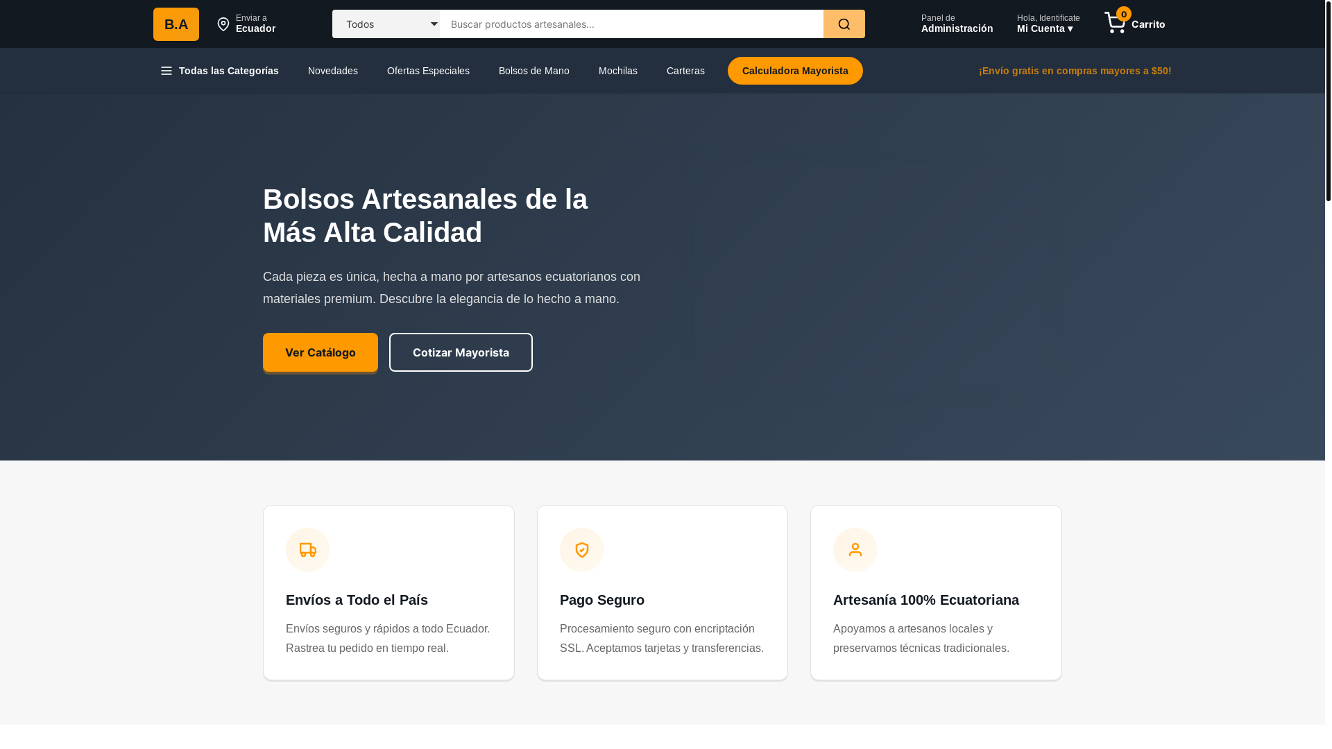website screenshot of https://ivansistema.online/