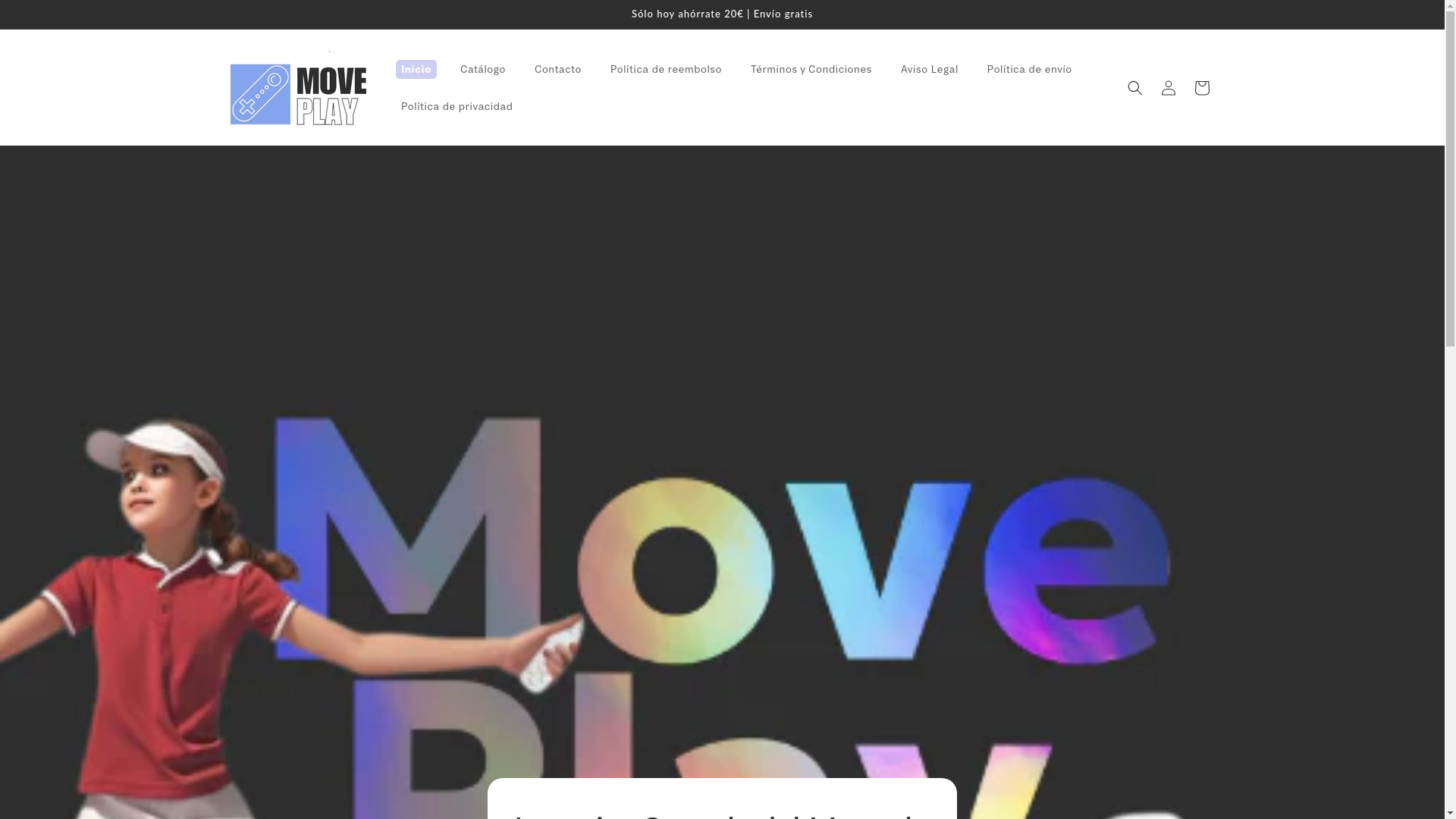 website screenshot of https://movegame.shop/