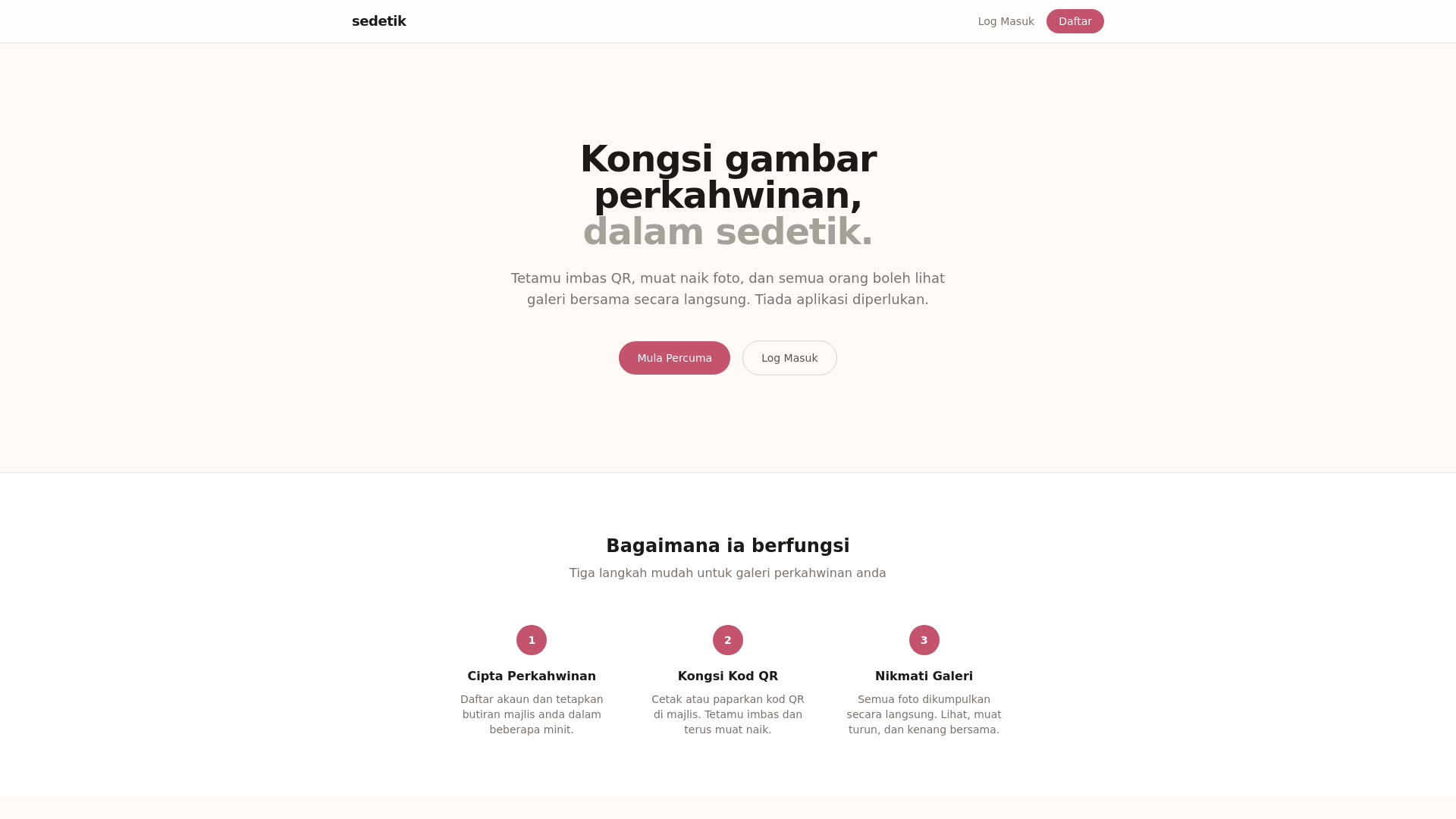 website screenshot of https://sedetik-6fh.pages.dev/