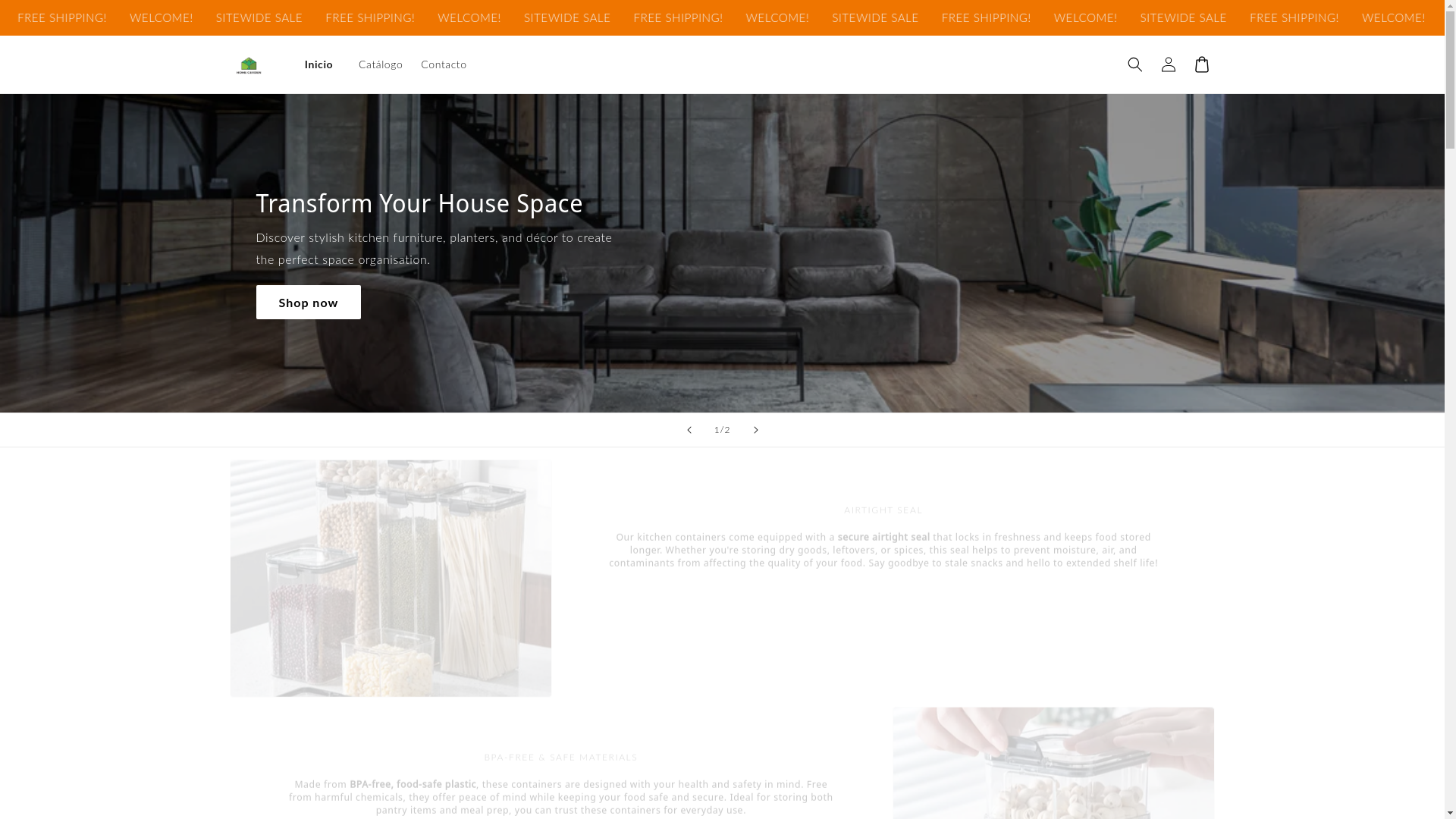 website screenshot of https://jardinycasa.store/