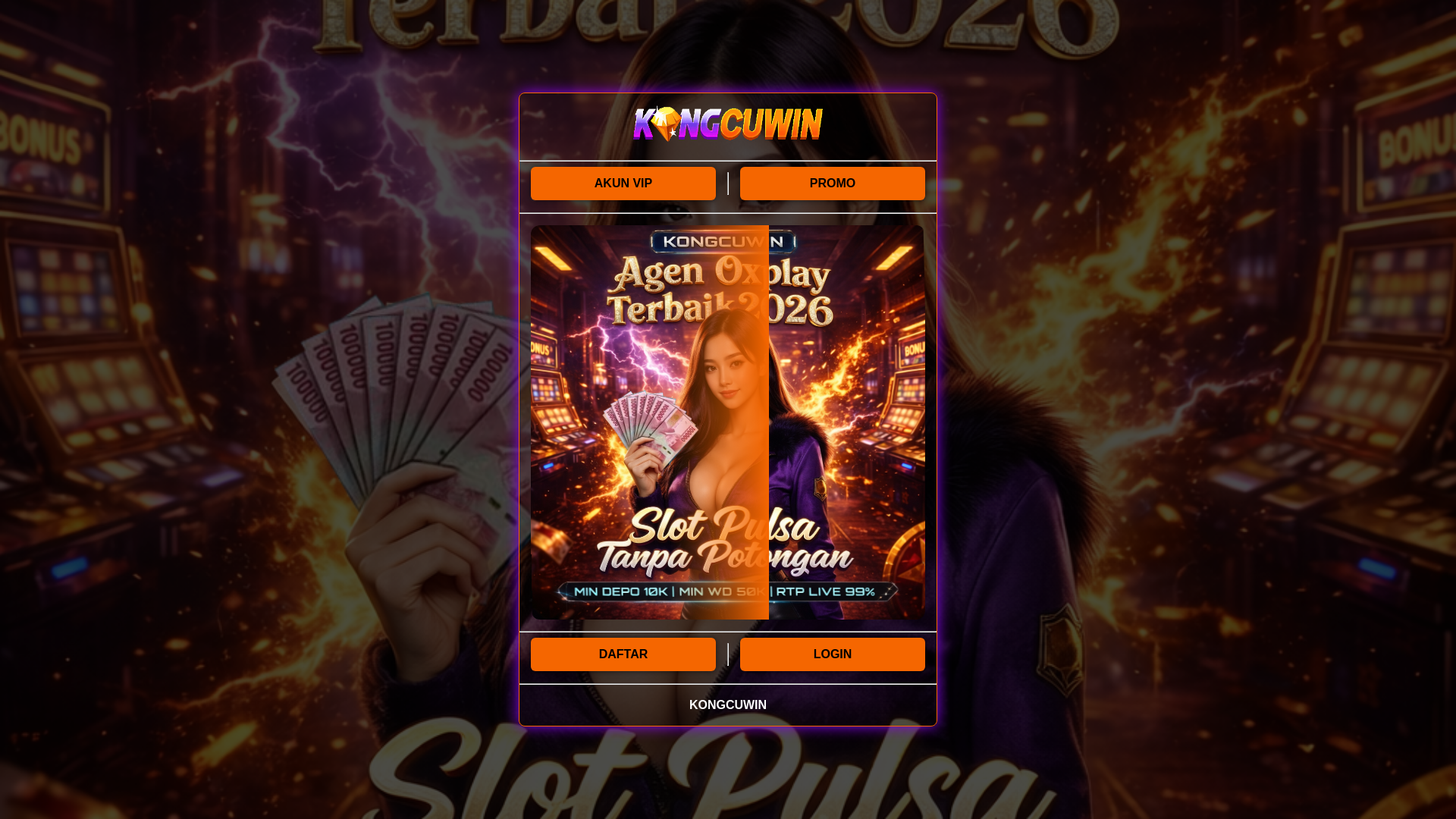 website screenshot of https://agenresmi-kongcuwin666.pages.dev/